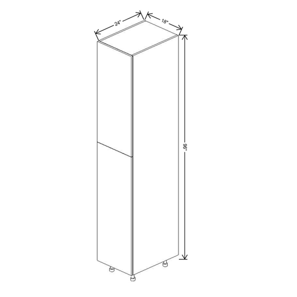 Fabuwood Illume Catalina Olmo 3 36" High Wall