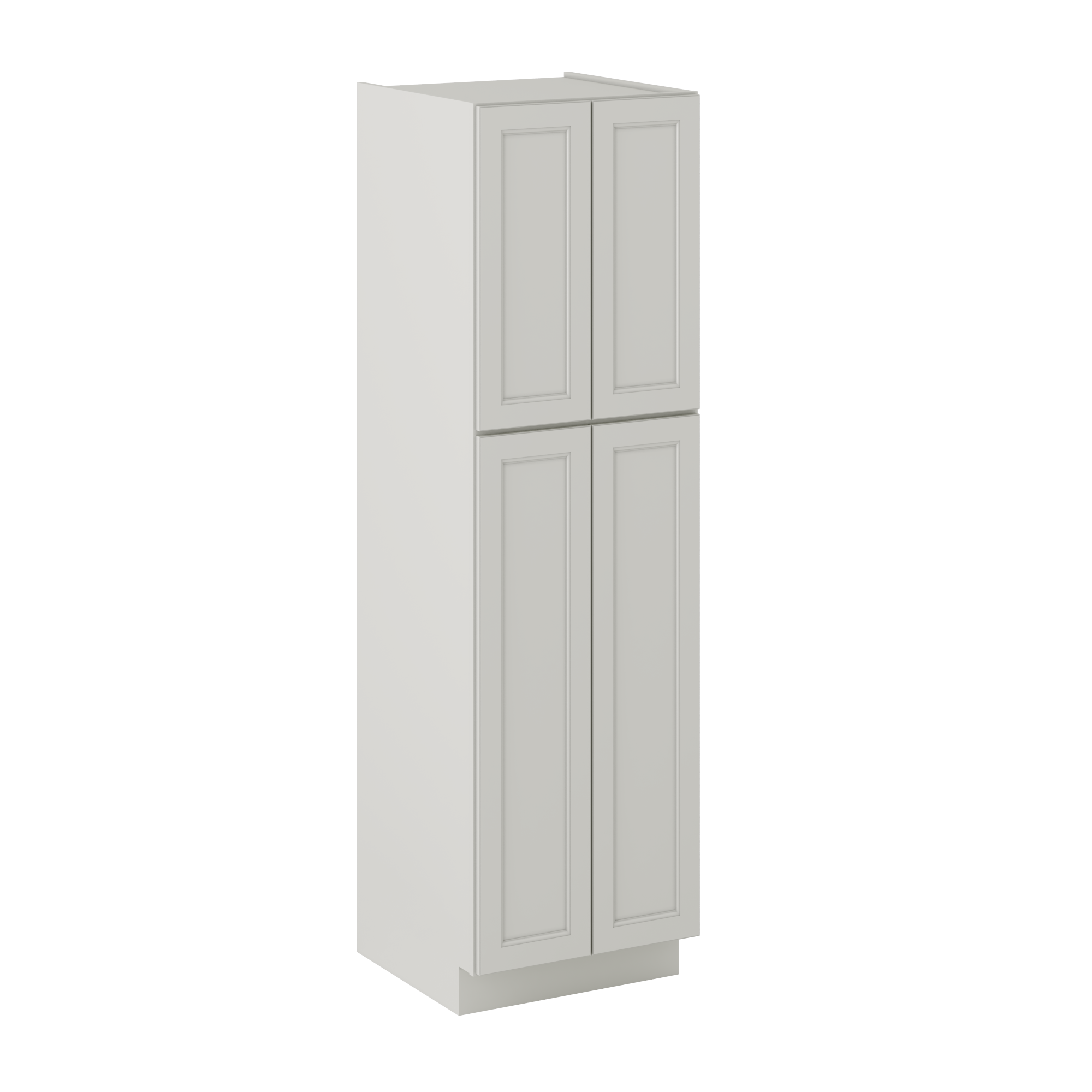 Utility Kitchen Cabinet U2484 Milan Pearl 24 in. width 84 in. height 24 in. depth