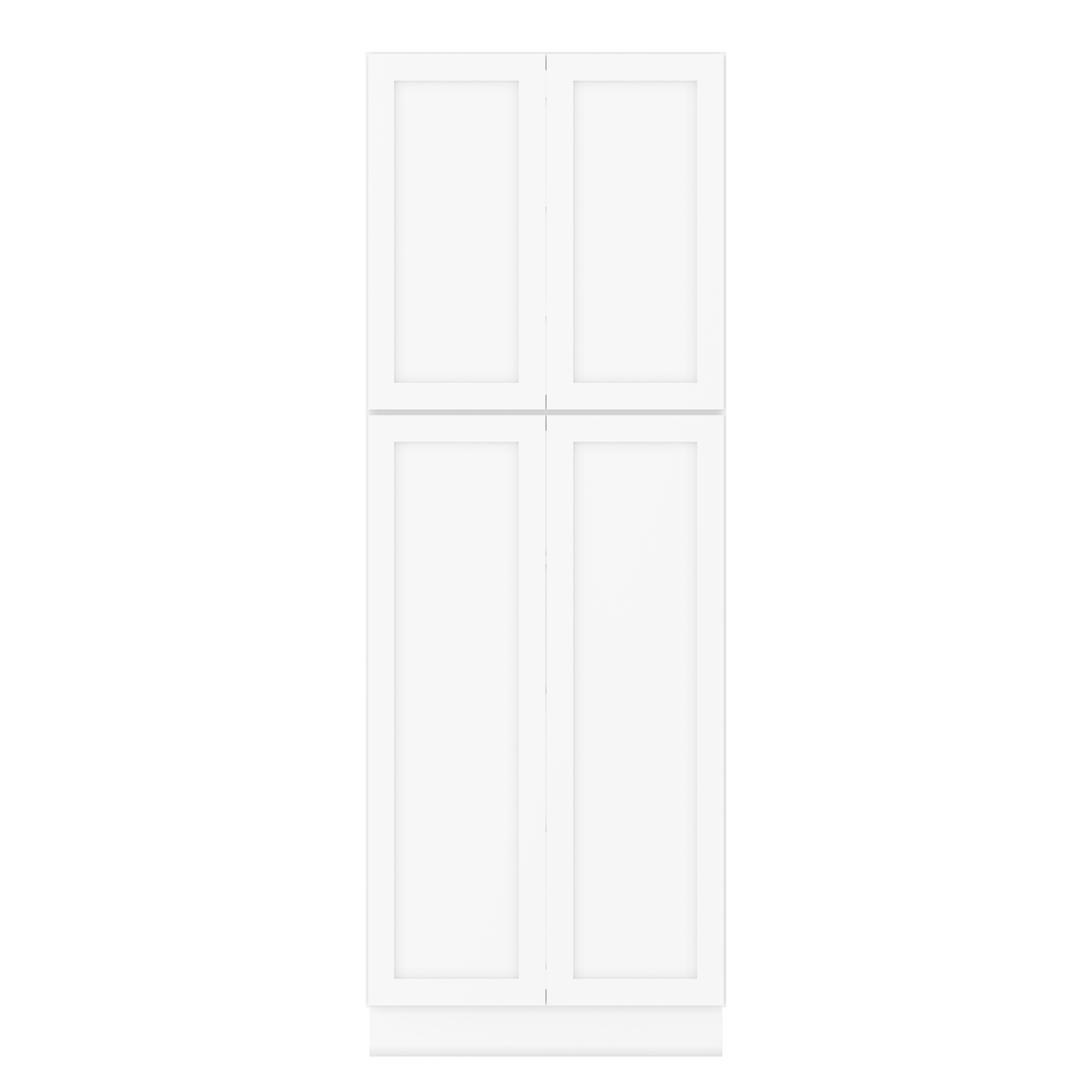 30”W x 84”H x 24”D Utility Kitchen Cabinet - Alpina White