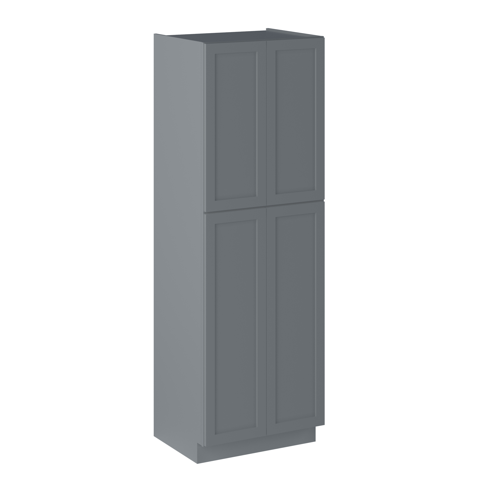 30”W x 90”H x 24”D Utility Kitchen Cabinet - Colonial Gray