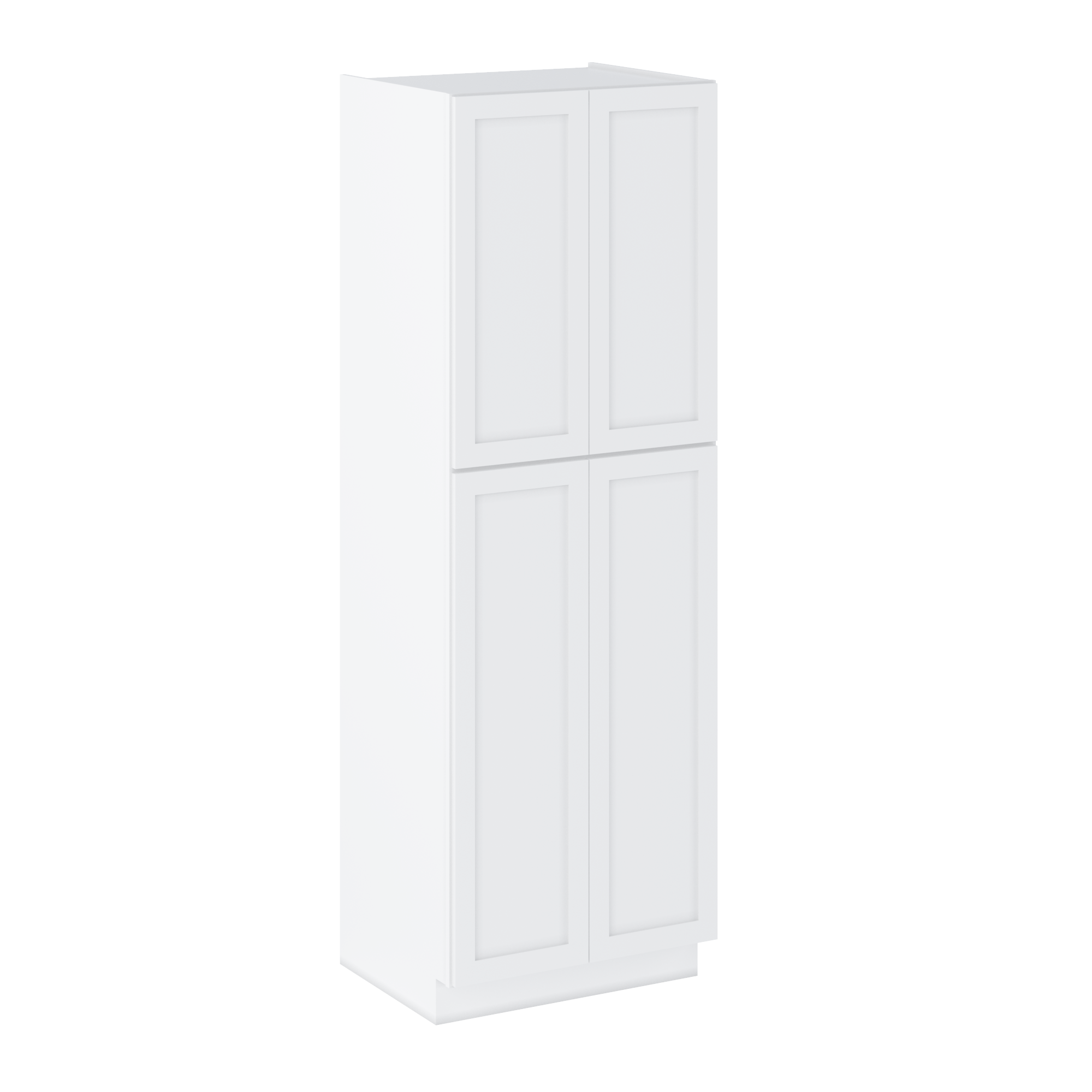 30”W x 96”H x 24”D Utility Kitchen Cabinet - Alpina White