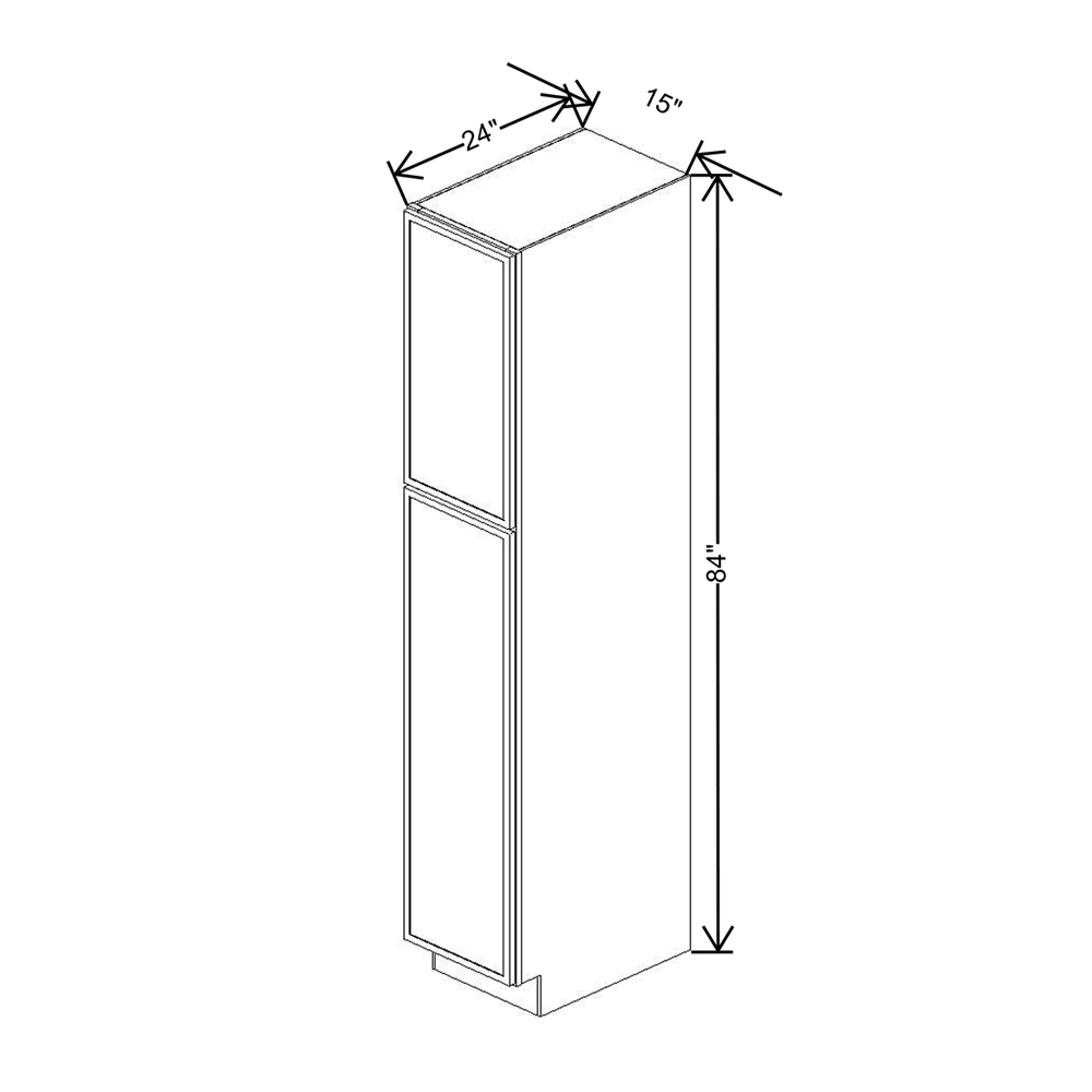 Cubitac Imperial Madison Dusk 15'' Utility Cabinet