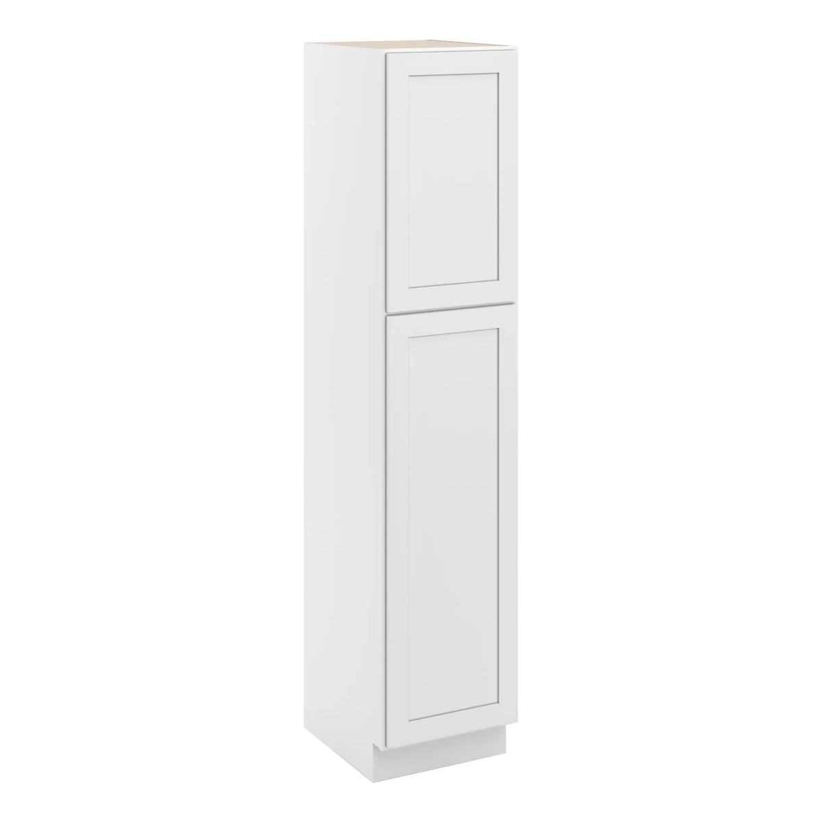 cnc luxor white 18 w x 21 d x 84 h single door utility cabinet