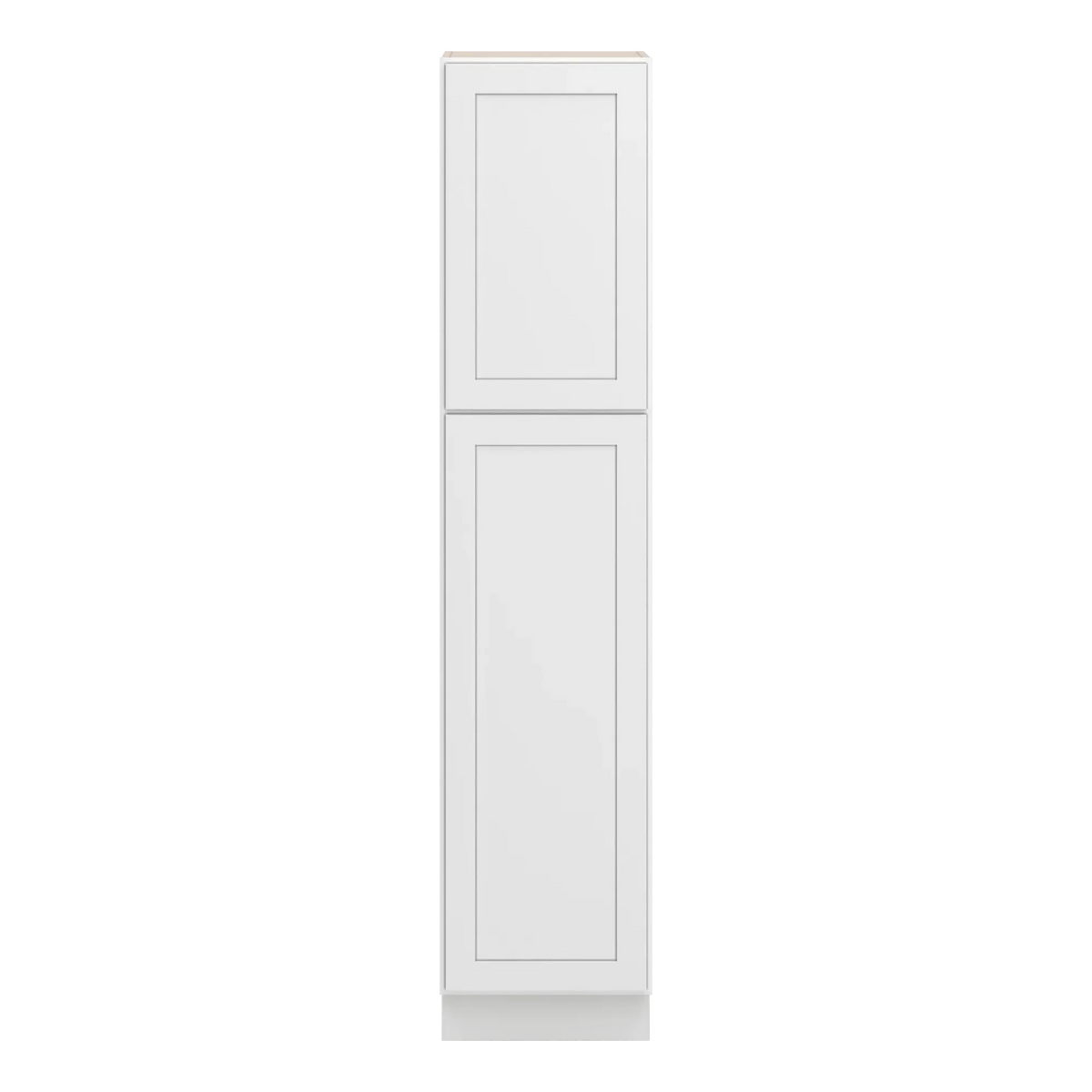 cnc luxor white 18 w x 21 d x 84 h single door utility cabinet
