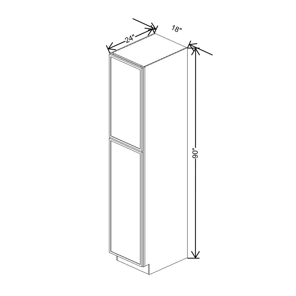 Cubitac Imperial Madison Dusk 18'' Utility Cabinet