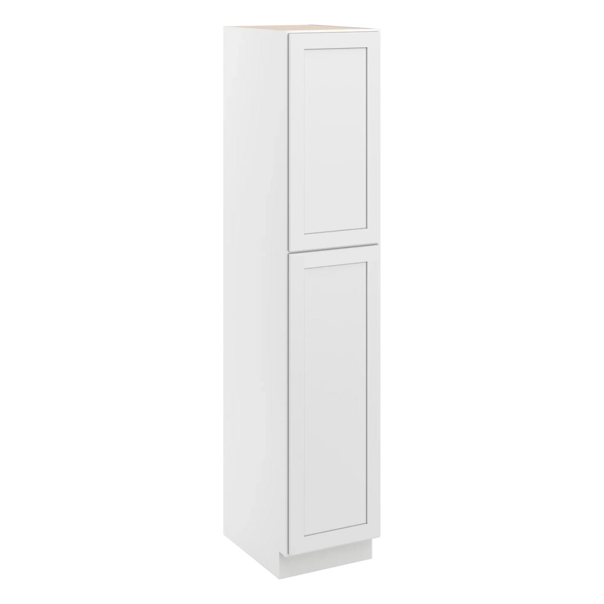 cnc luxor white 18 w x 24 d x 90 h single door utility cabinet