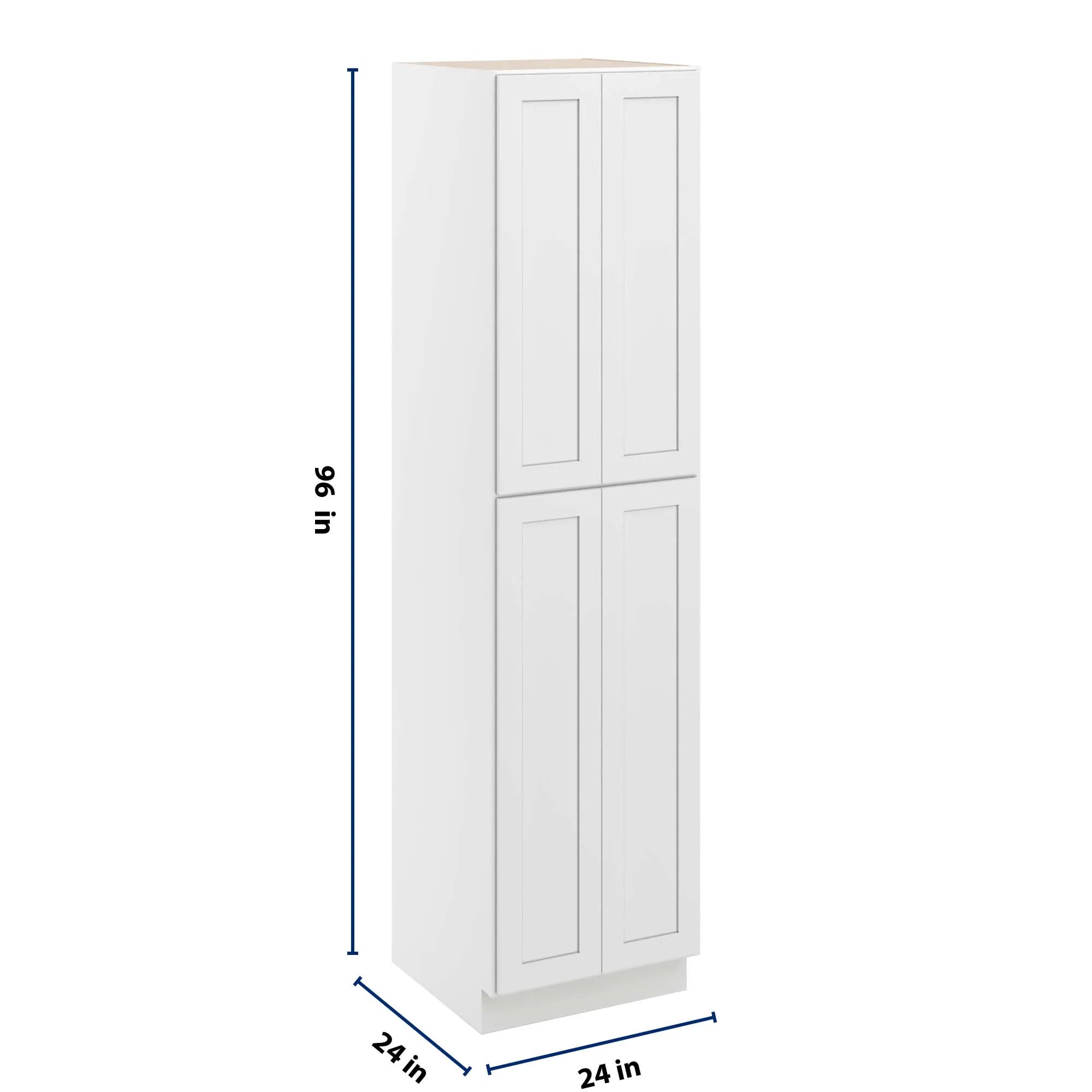 UC2424X96 Close Angle white