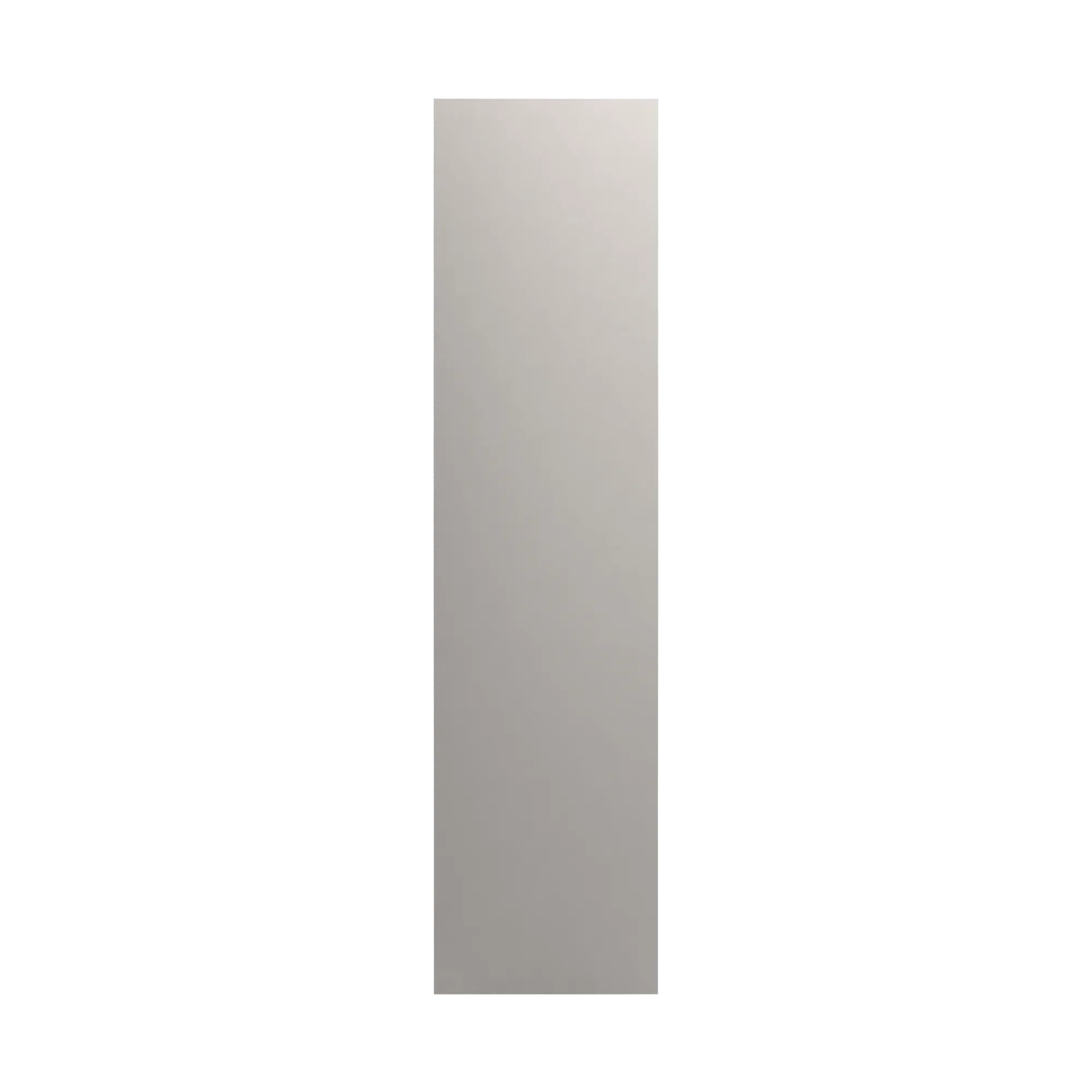 cnc luxor 5 piece misty grey 3 4 w x 96 h x 24 d refrigerator end panel