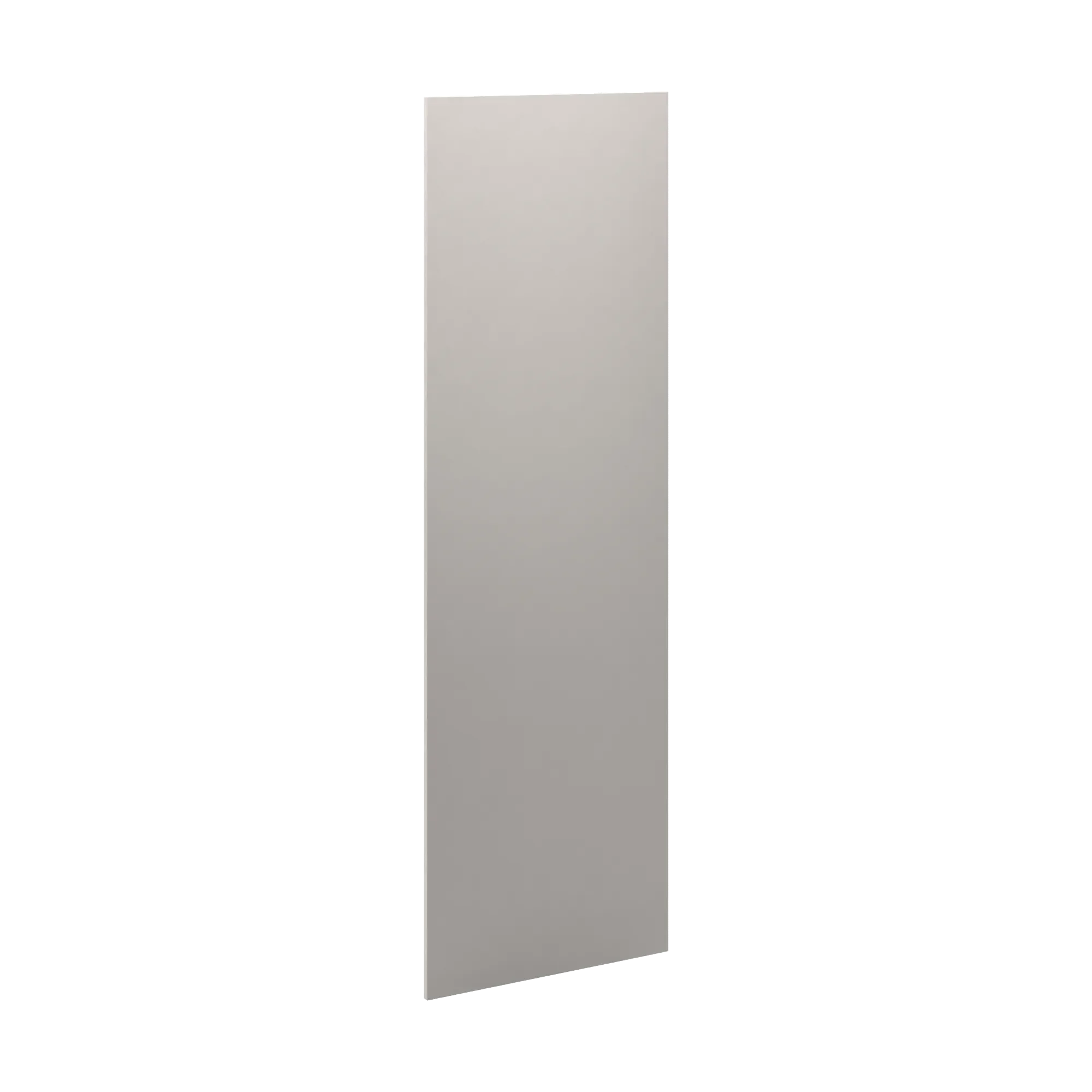 cnc luxor 5 piece misty grey 3 4 w x 96 h x 30 d refrigerator end panel