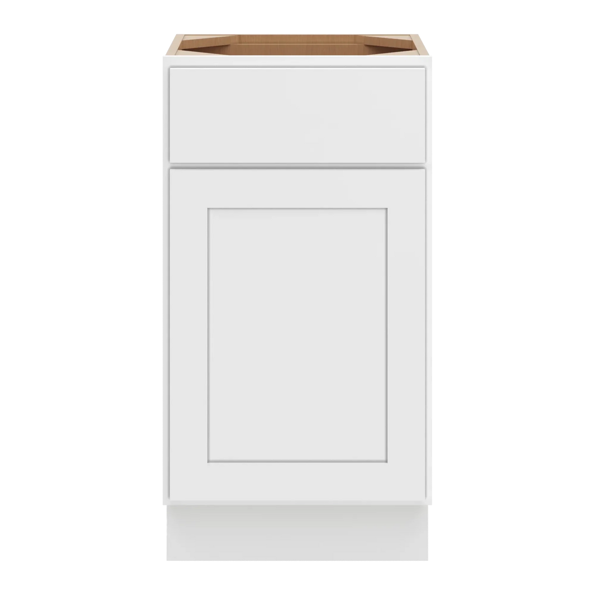 cnc luxor white 18 w x 34 1 2 h single door vanity sink base cabinet