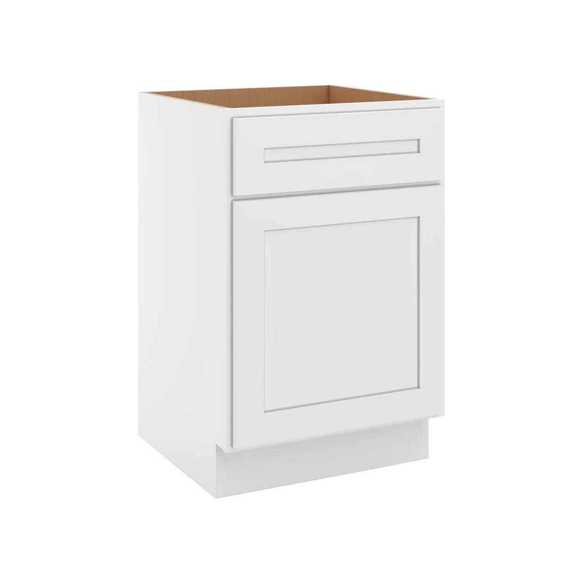 CNC Luxor 5-Piece White 21" W Double Door Vanity Sink Base Cabinet