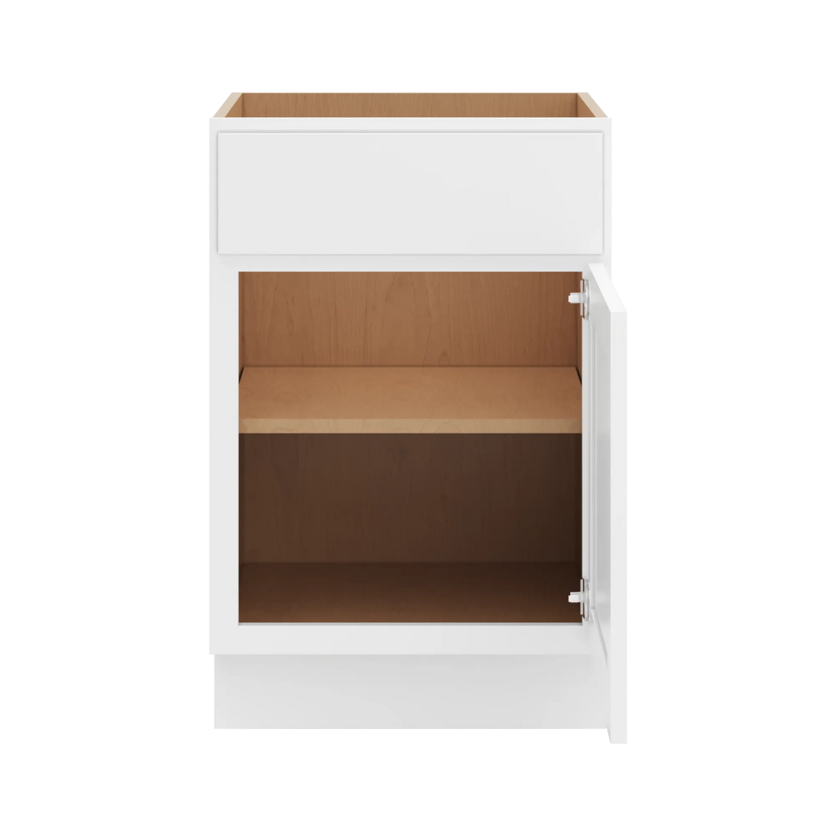 cnc luxor white 21 w double door vanity sink base cabinet