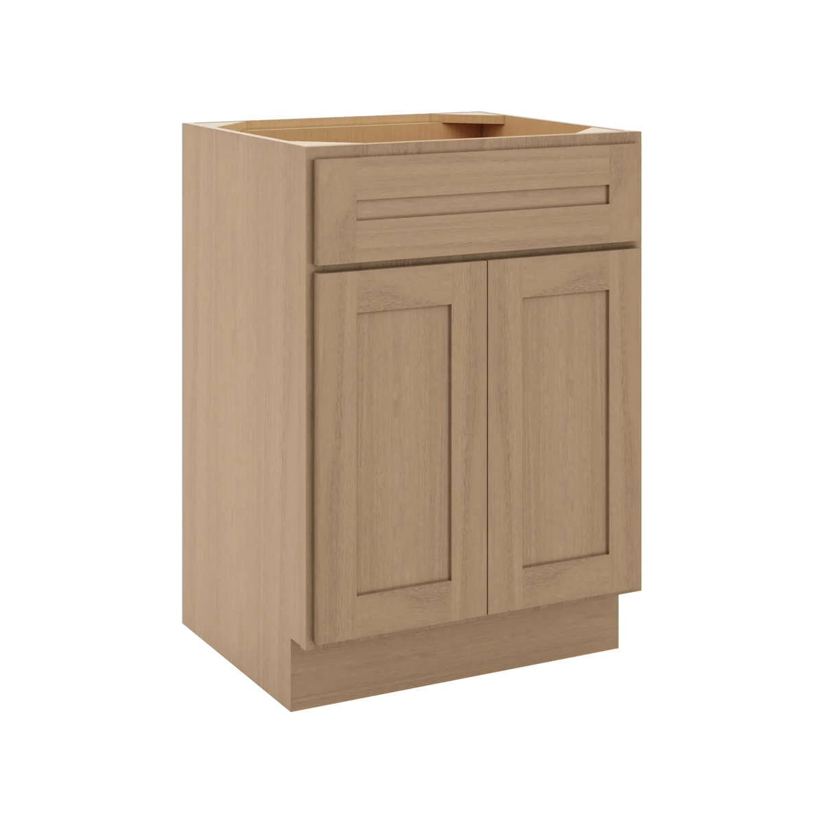 CNC Luxor 5-Piece Harvest 24" W X 34 1/2" H X 21" D Double Door Vanity Sink Base Cabinet