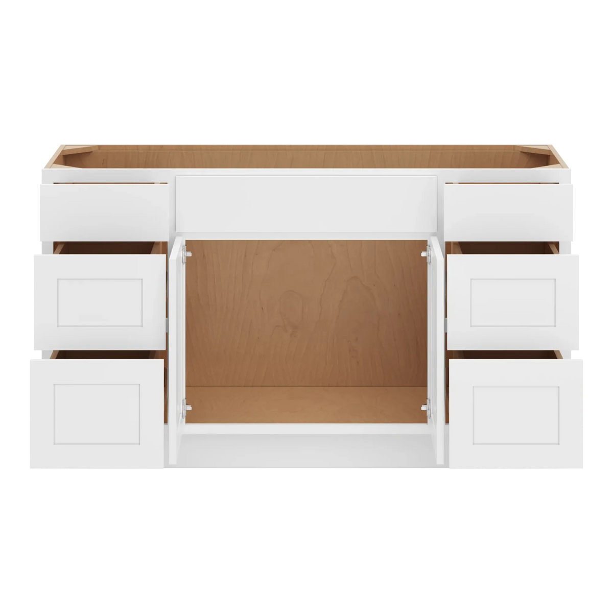 cnc luxor white 60 w vanity drawer single sink base cabinet