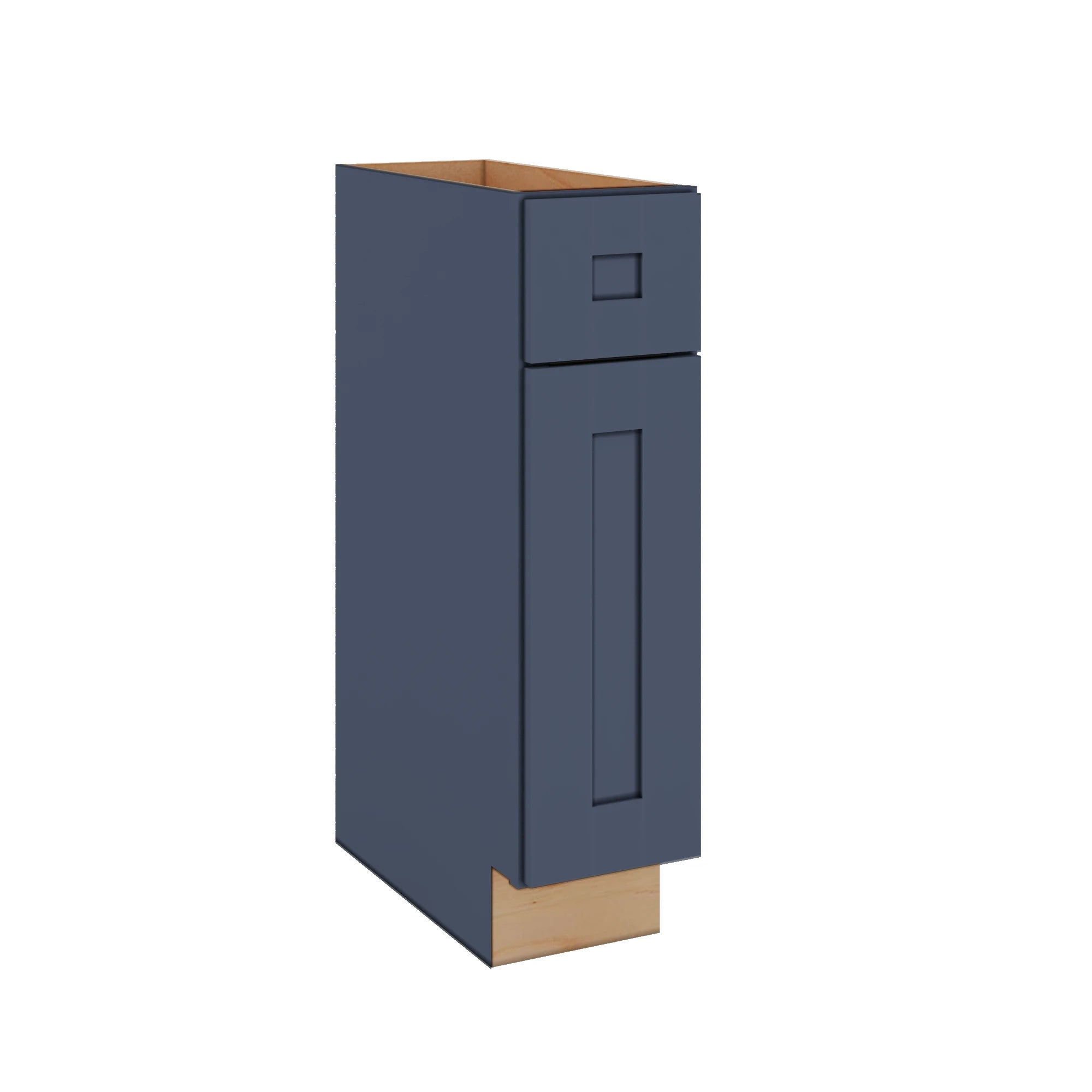 Modernform Cabinet Signature Blue 09" W X 34 1/2" H X 21" D Base 1 Door/1 Drawer