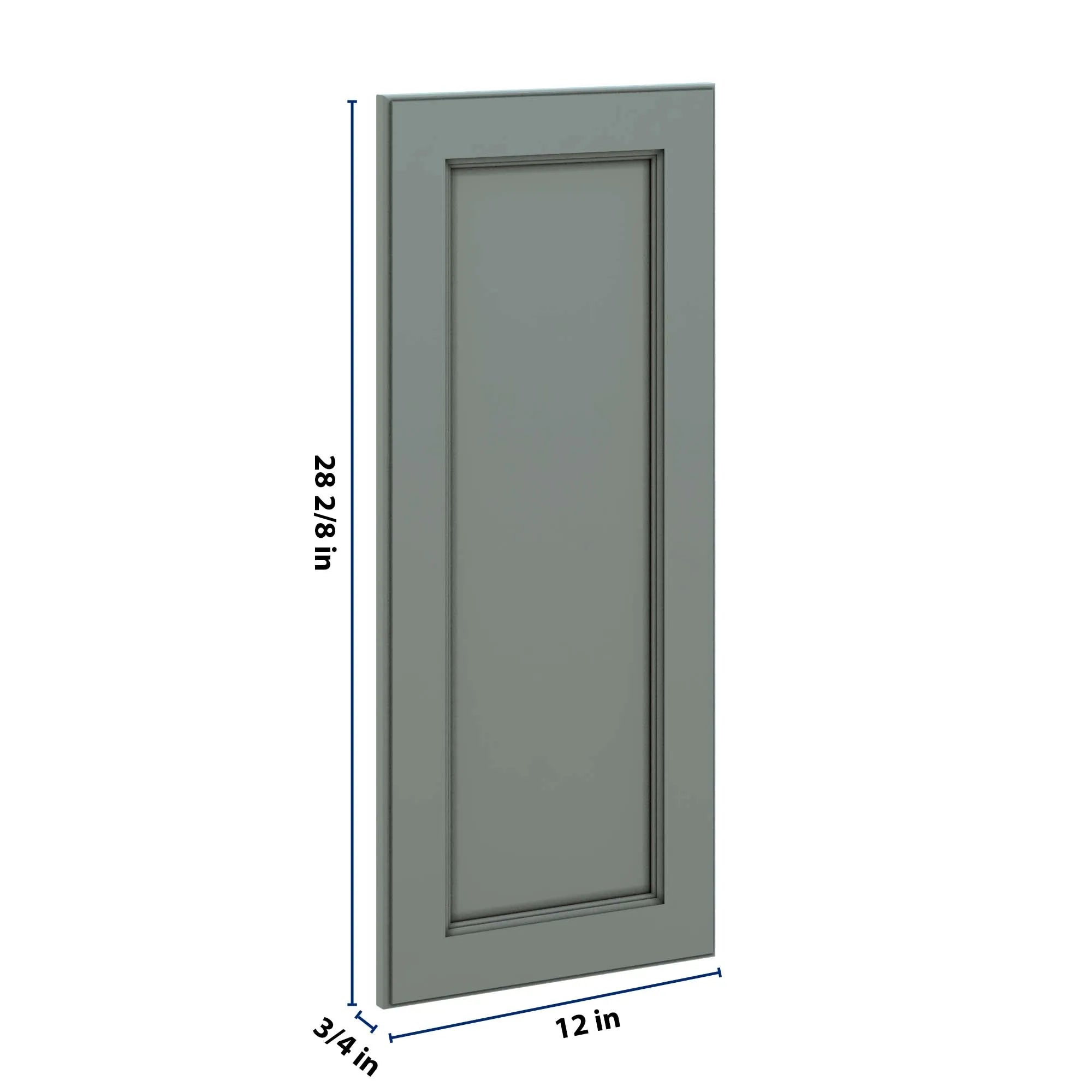 J&K Sage E3 Vanity Drawer Front 12" W x 28 1/2" H x 3/4" D