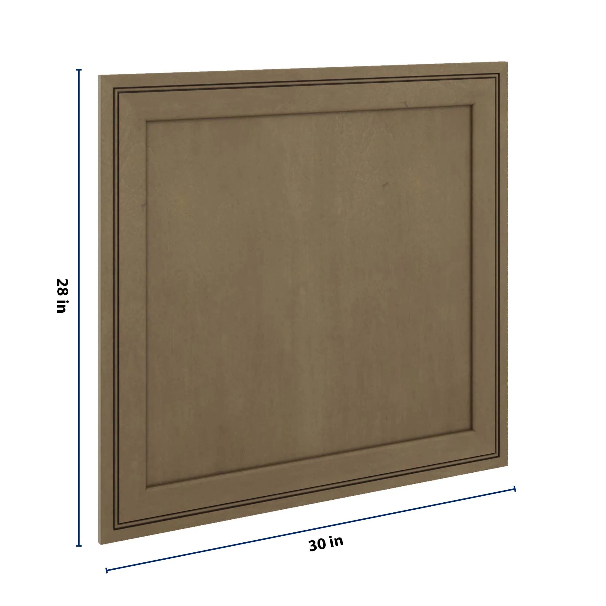 J&K Hazel H8 Vanity Drawer Front A 30" W x 28 1/2" H