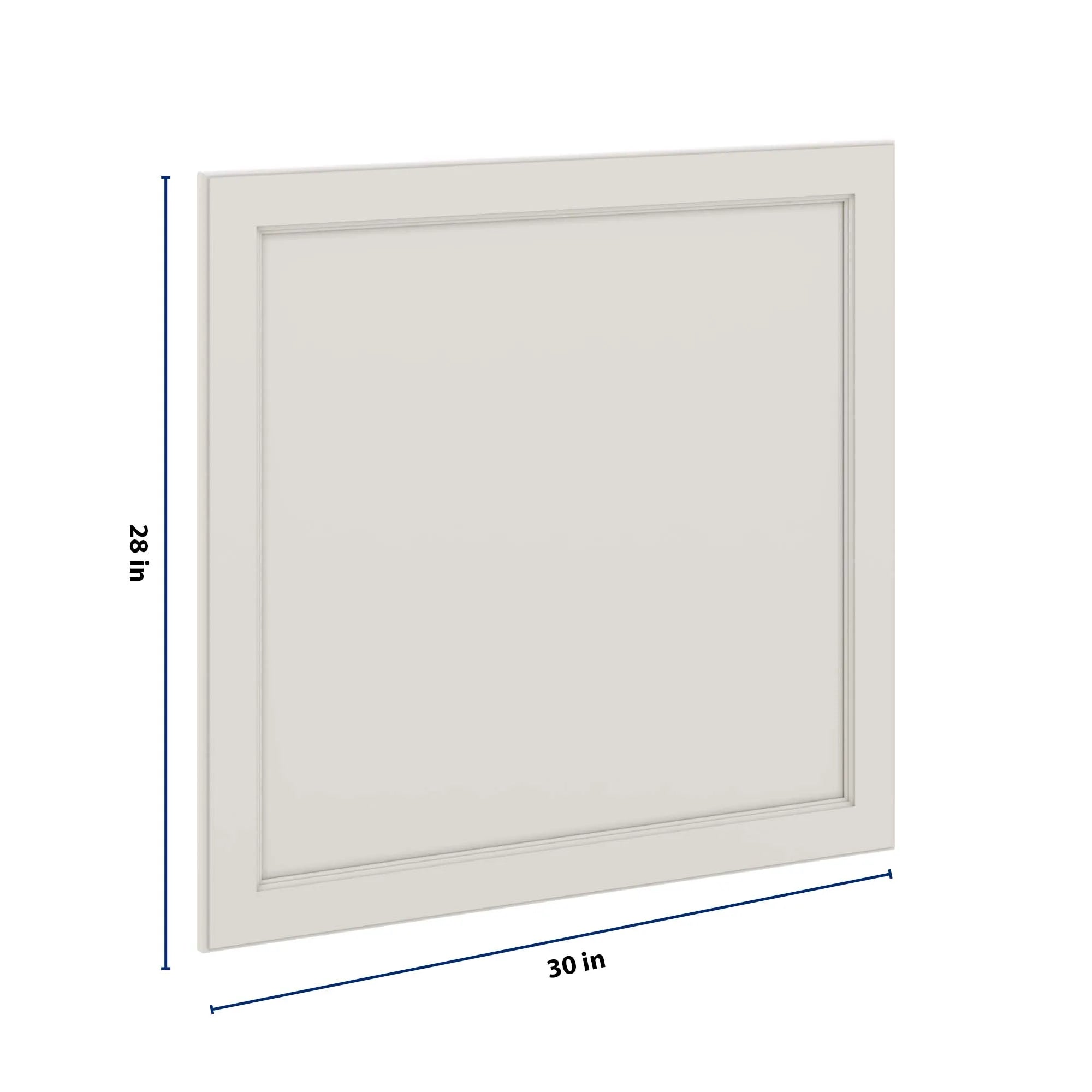 J&K Dove E1 Vanity Drawer Front A 30" W x 28 1/2" H