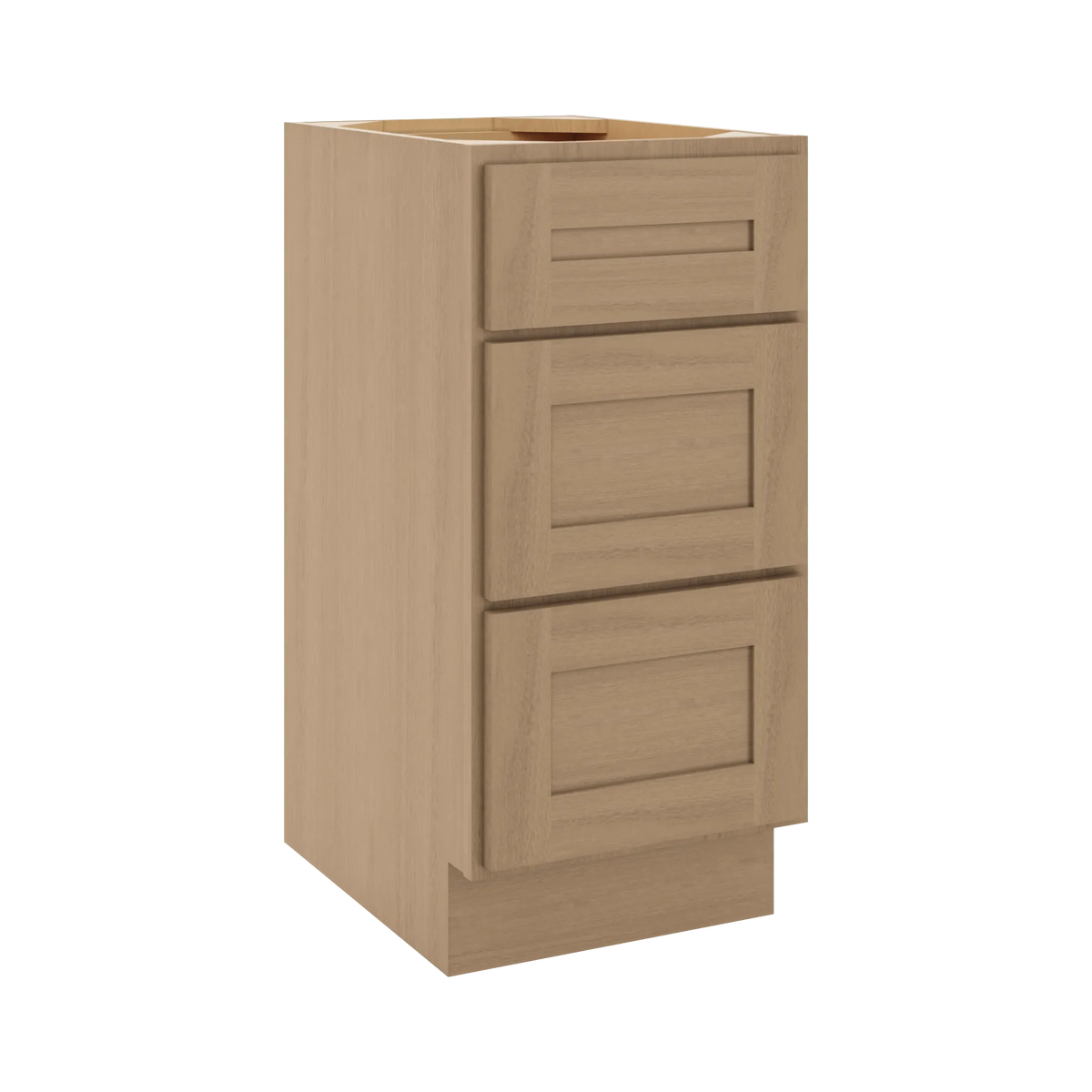 CNC Luxor 5-Piece Harvest 15" W Vanity Drawer Base Cabinet - Handicap Accessible