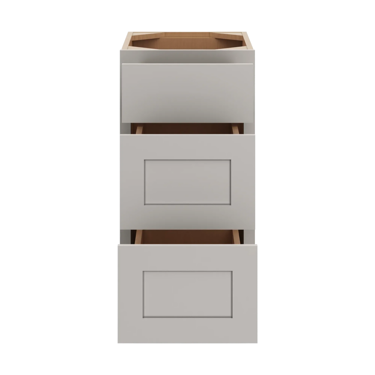 cnc luxor misty grey 15 w vanity drawer base cabinet handicap accessible