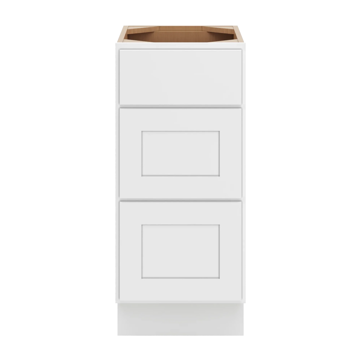 cnc luxor white 15 w vanity drawer base cabinet
