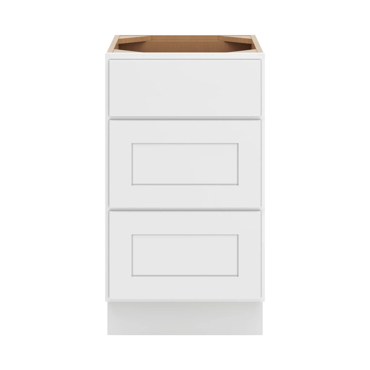 cnc luxor white 18 w vanity drawer base cabinet handicap accessible