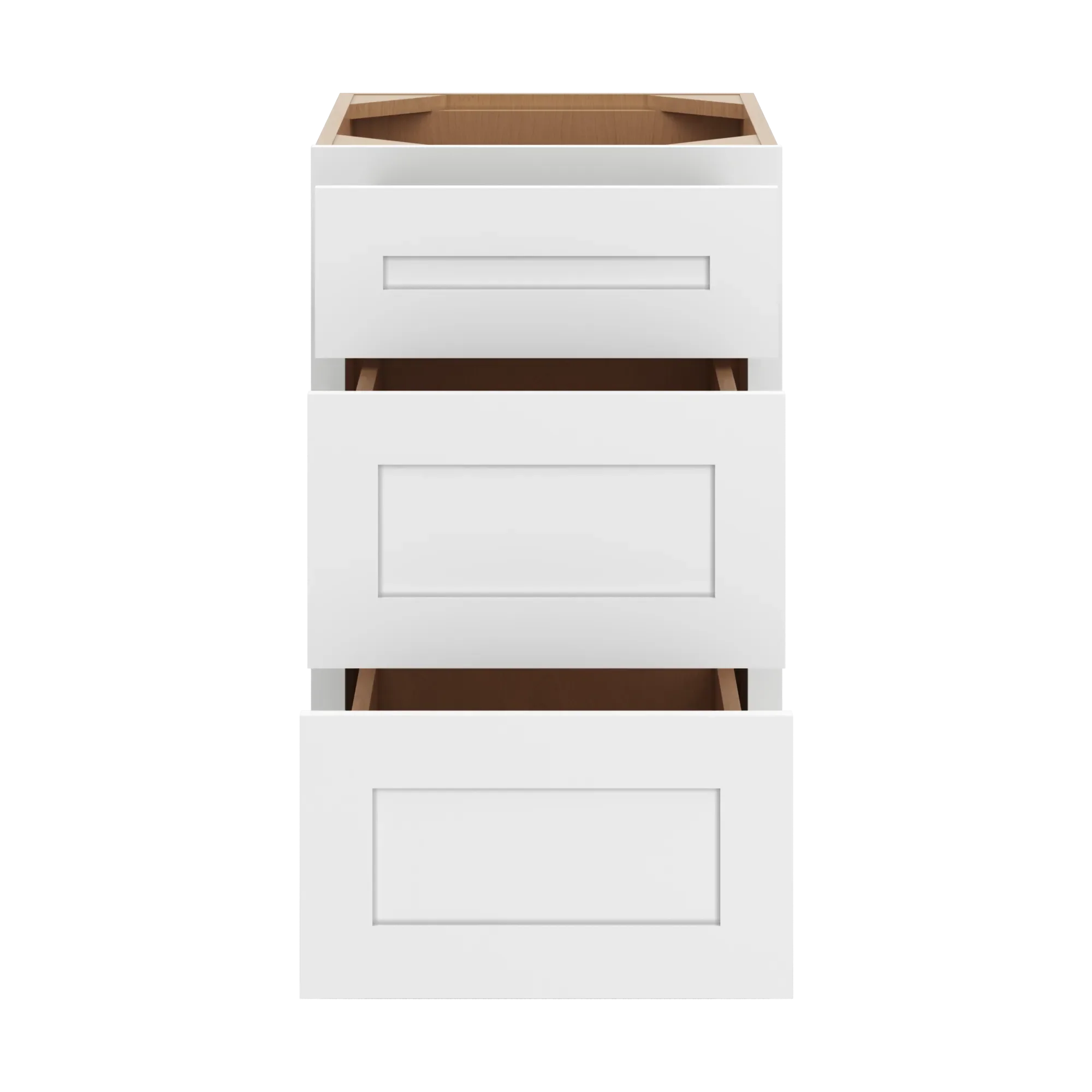 cnc luxor 5 piece white 18 w vanity drawer base cabinet handicap accessible
