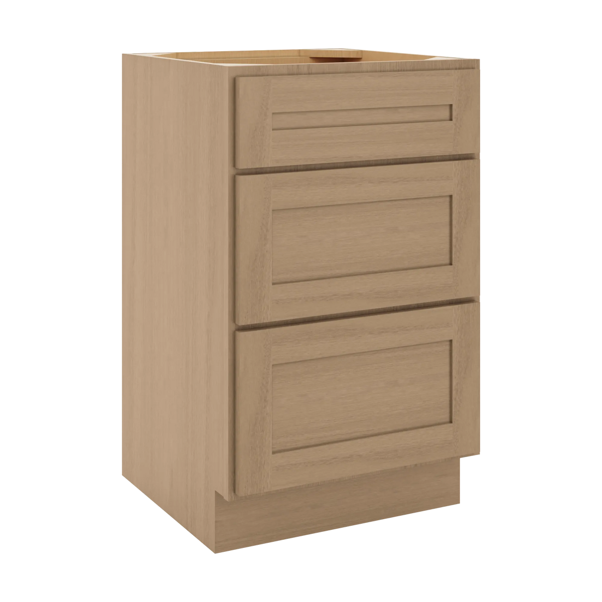 CNC Luxor 5-Piece Harvest 21" W Vanity Drawer Base Cabinet