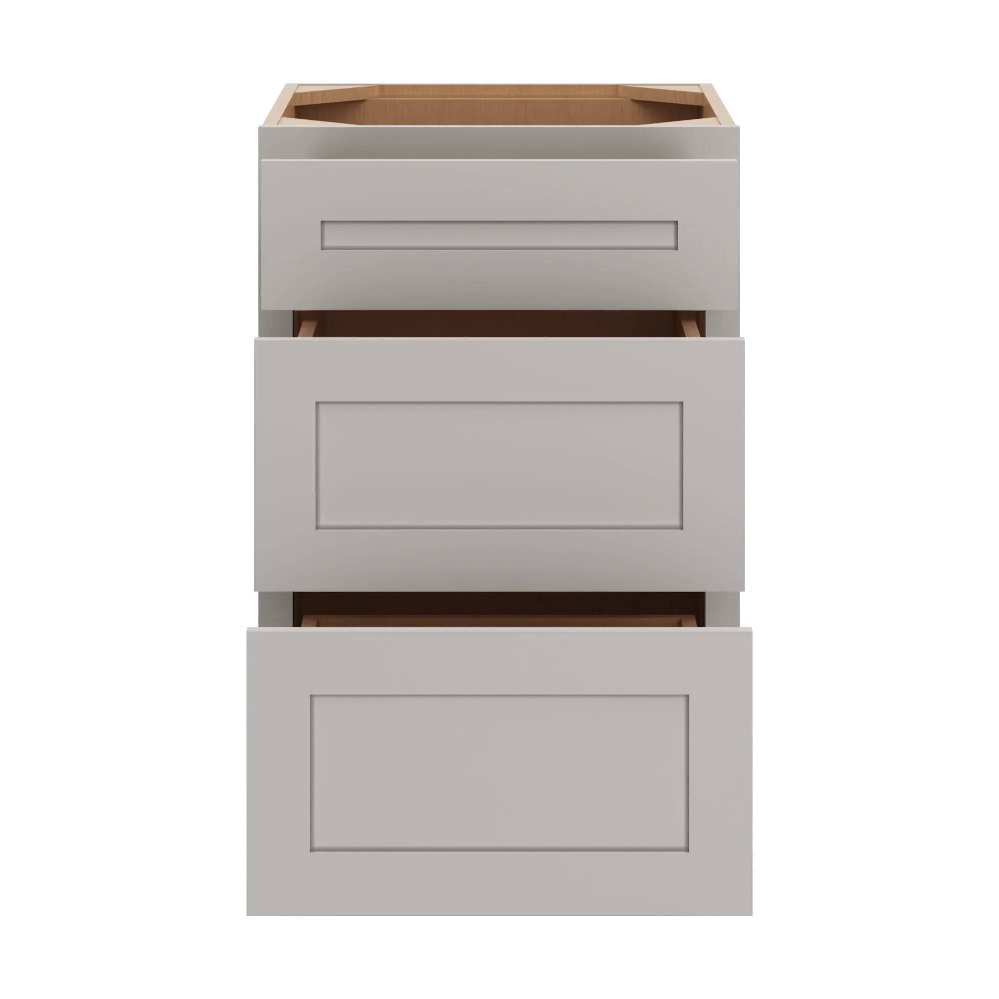 cnc luxor 5 piece misty grey 21 w vanity drawer base cabinet
