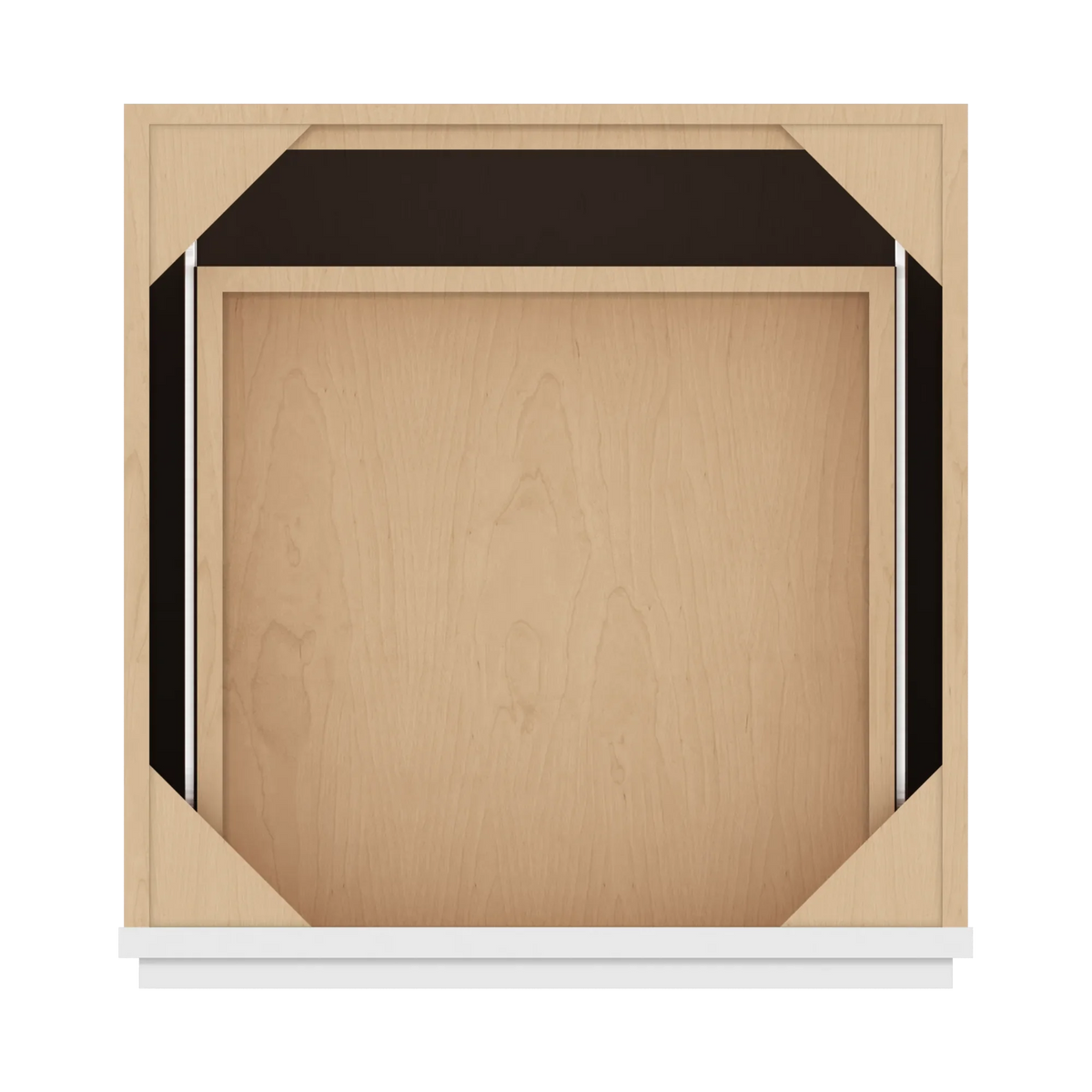 cnc luxor white 21 w vanity drawer base cabinet