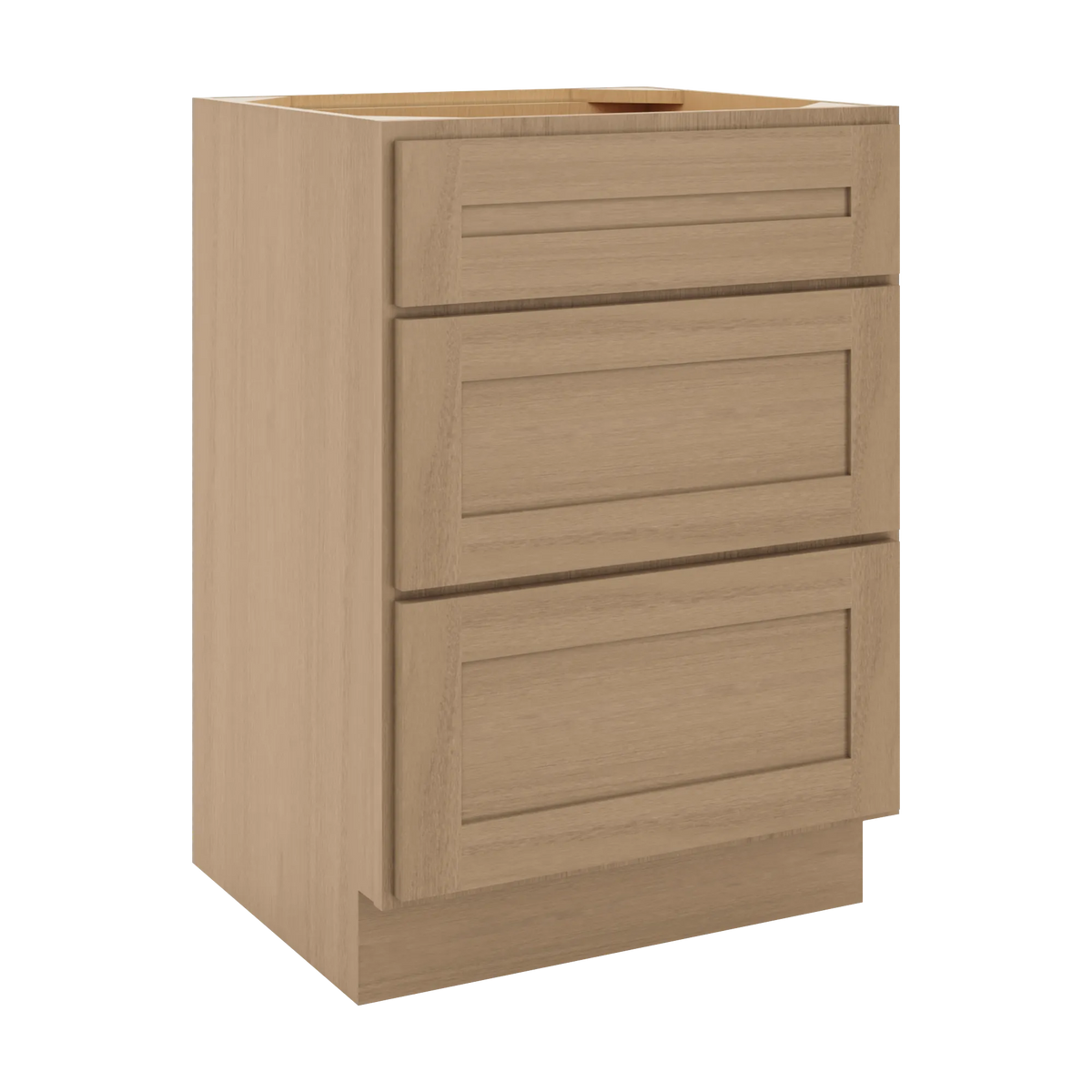 CNC Luxor 5-Piece Harvest 24" W Vanity Drawer Base Cabinet