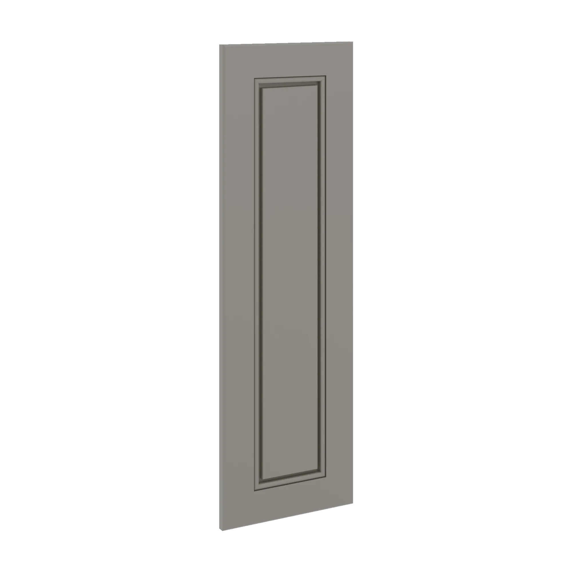 J&K Greige K3 Vanity Drawer Front 09" W x 28 1/2" H