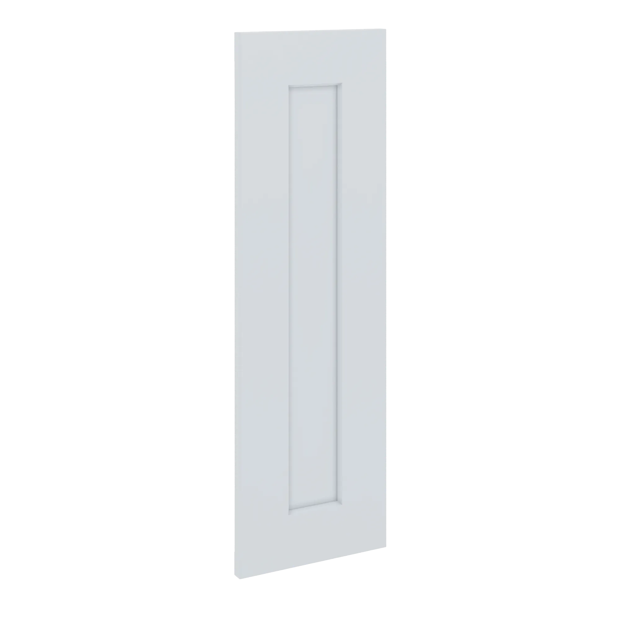 J&K White Shaker S8 Vanity Drawer Front 09" W x 28 1/2" H