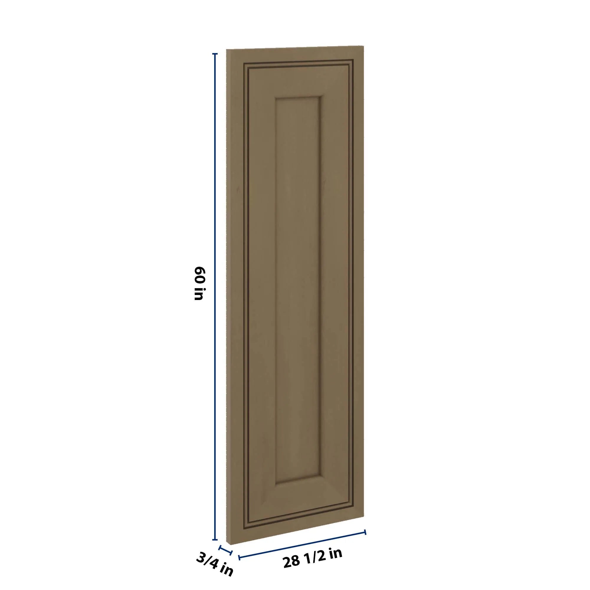 J&K Hazel H8 Vanity Drawer Front 09" W x 28 1/2" H