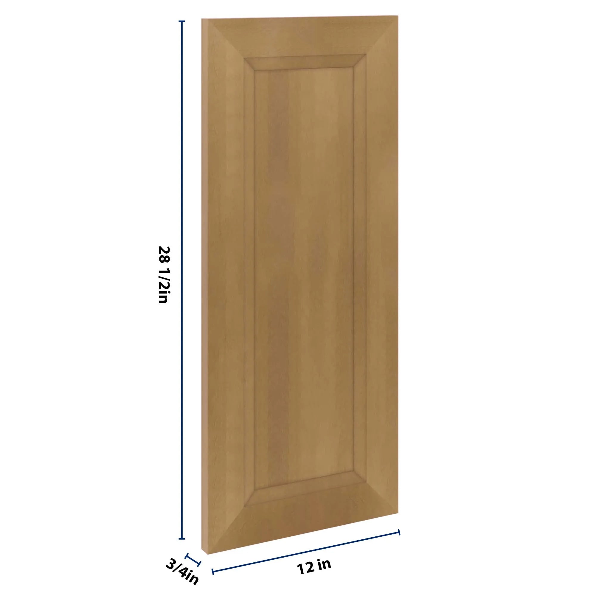 J&K Butterscotch B8 Vanity Drawer Front 12" W x 28 1/2" H