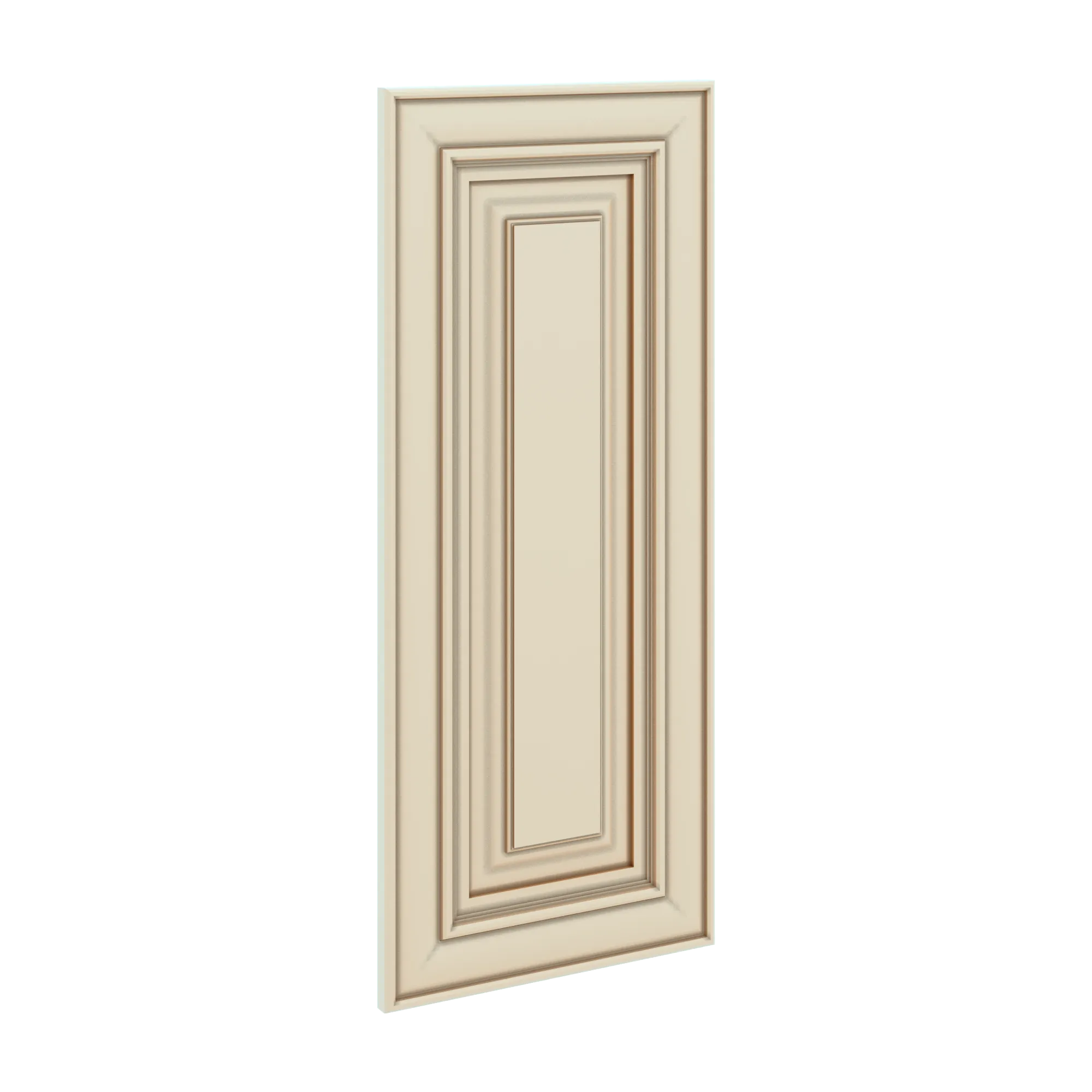J&K Creme Glazed A7 Vanity Drawer Front 12" W x 28 1/2" H