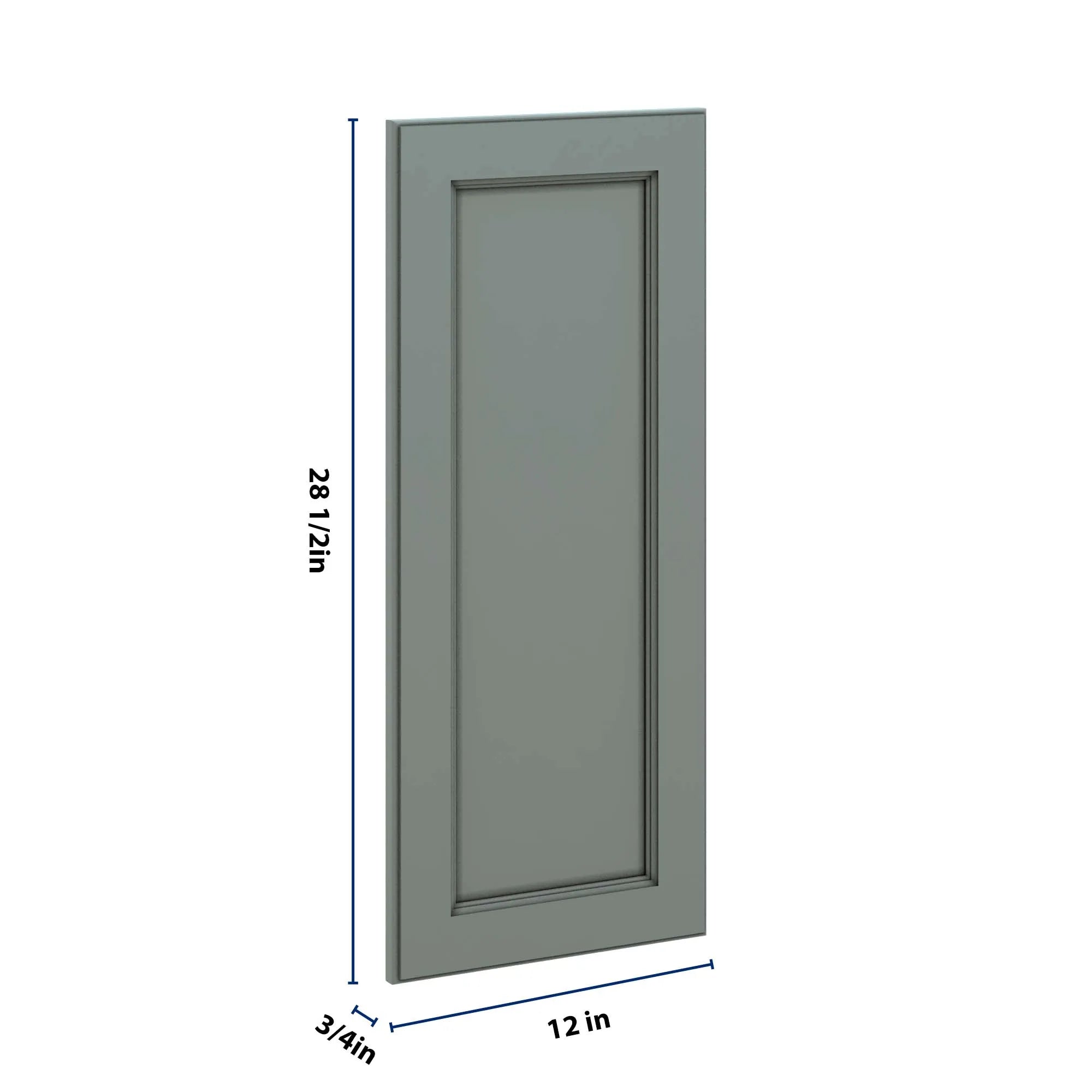 J&K Sage E3 Vanity Drawer Front 12" W x 28 1/2" H