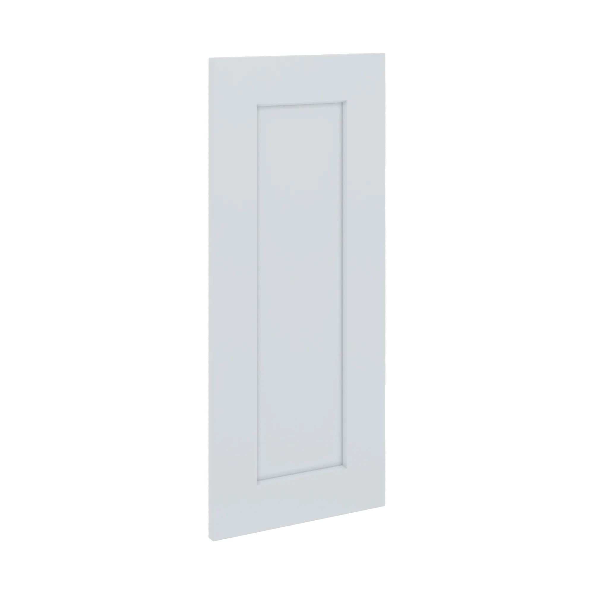 J&K White Shaker S8 Vanity Drawer Front 12" W x 28 1/2" H