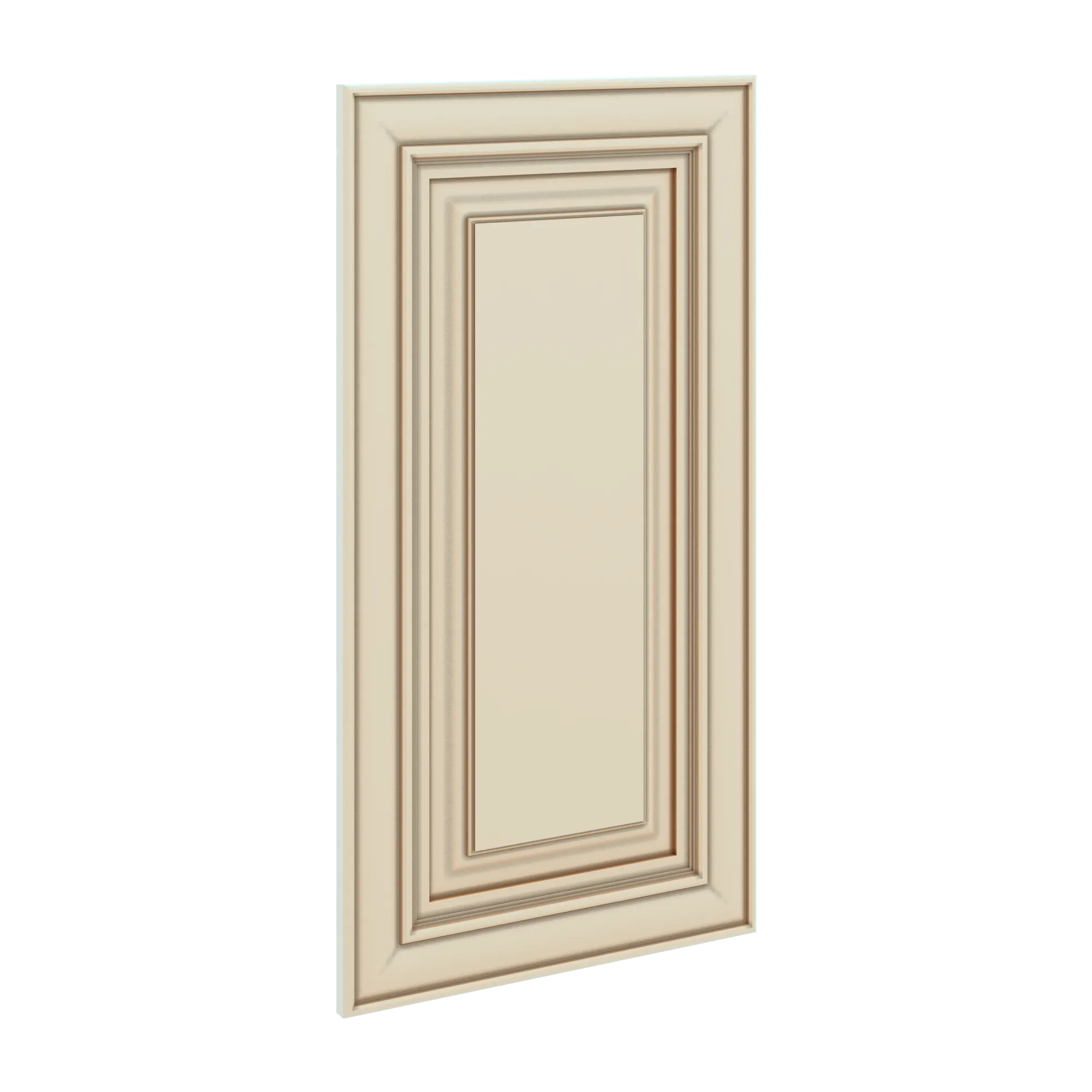 J&K Creme Glazed A7 Vanity Drawer Front 15" W x 28 1/2" H