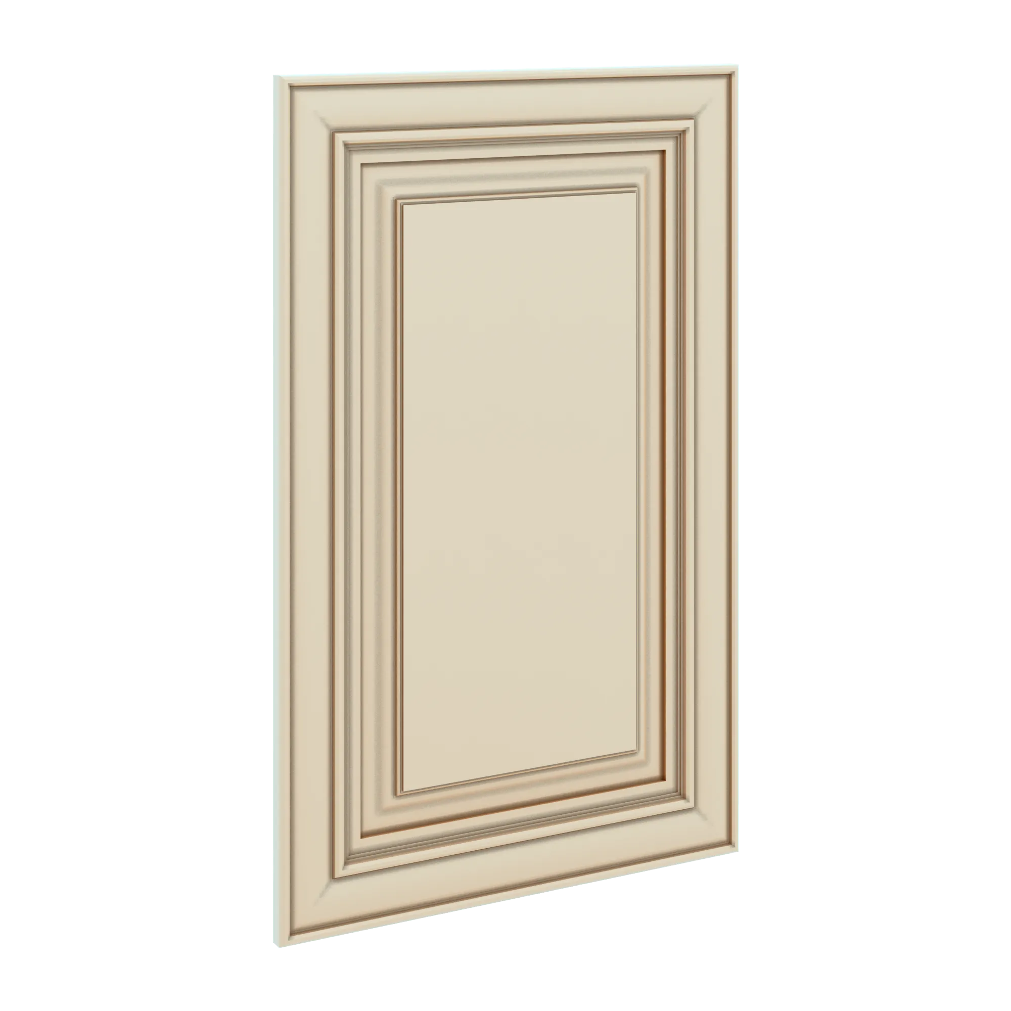 J&K Creme Glazed A7 Vanity Drawer Front 18" W x 28 1/2" H