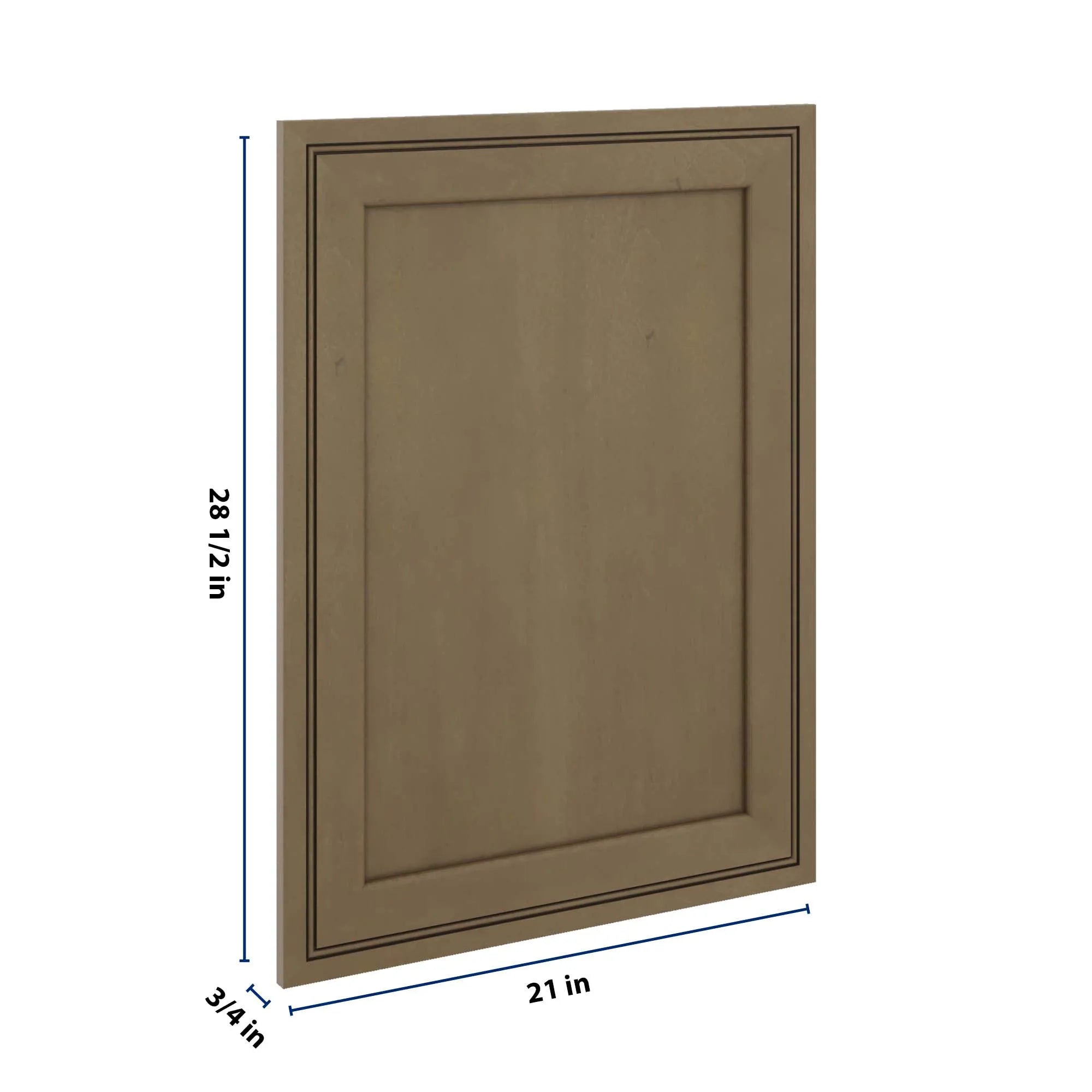 J&K Hazel H8 Vanity Drawer Front 21" W x 28 1/2" H