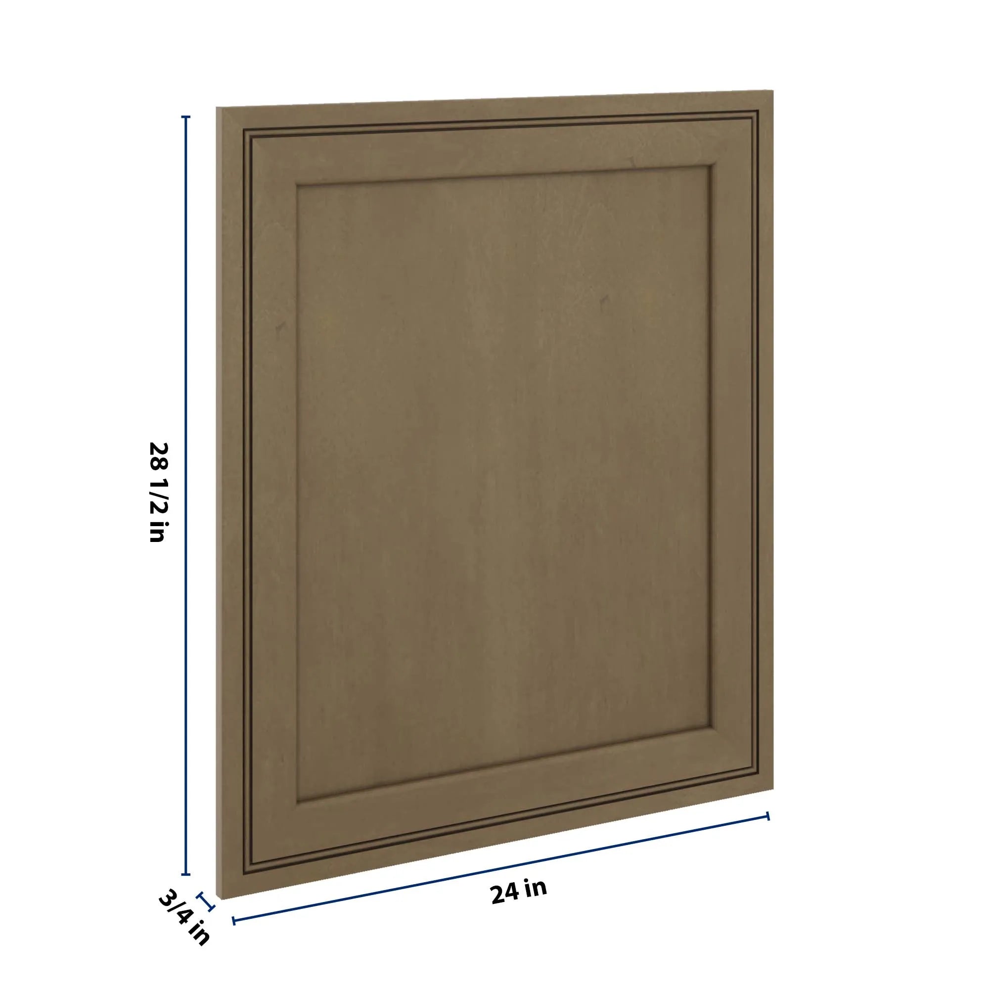 J&K Hazel H8 Vanity Drawer Front 24" W x 28 1/2" H