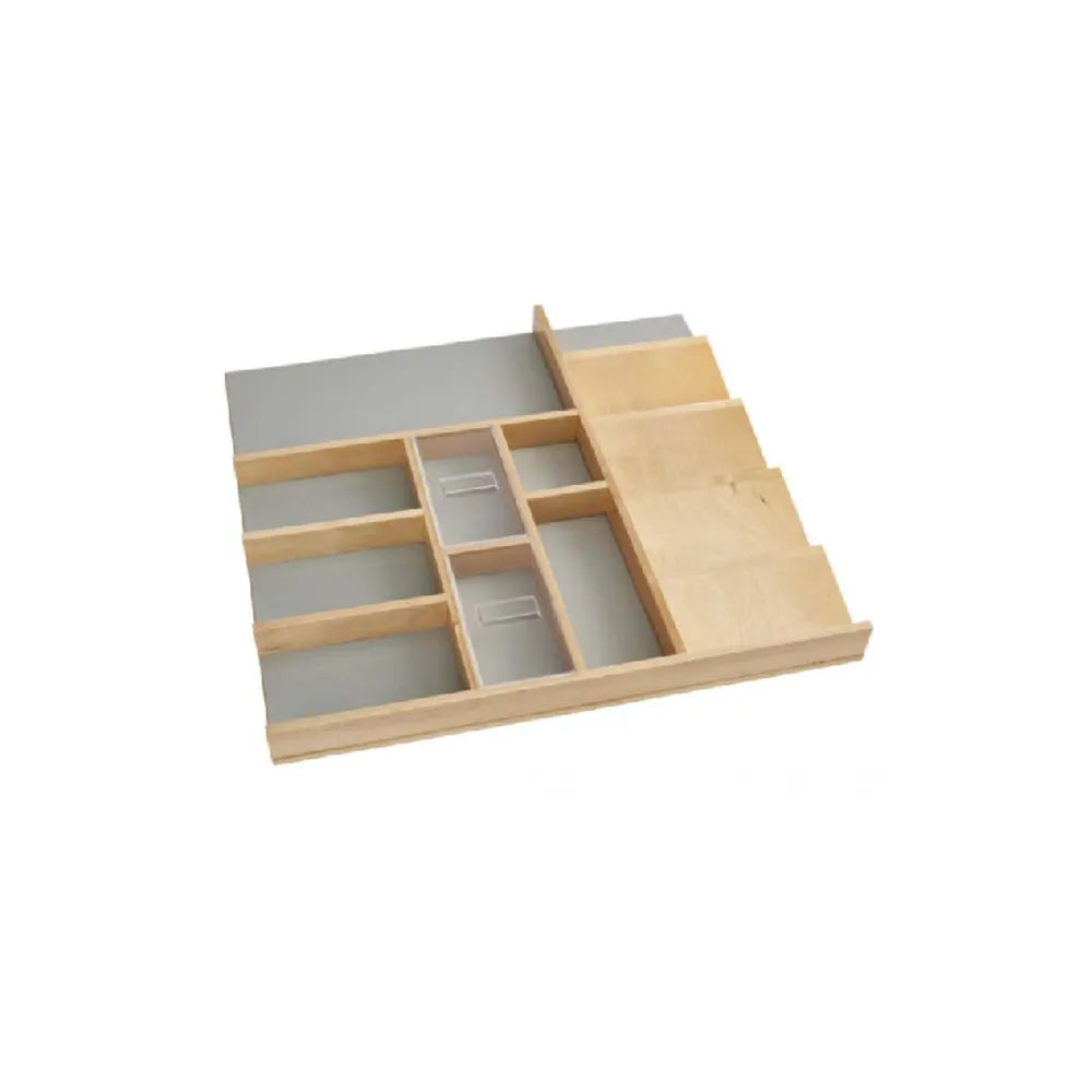 Fabuwood Ovela Catalina Bianco Gloss 21" Width Trimmable Vanity Drawer Organizer