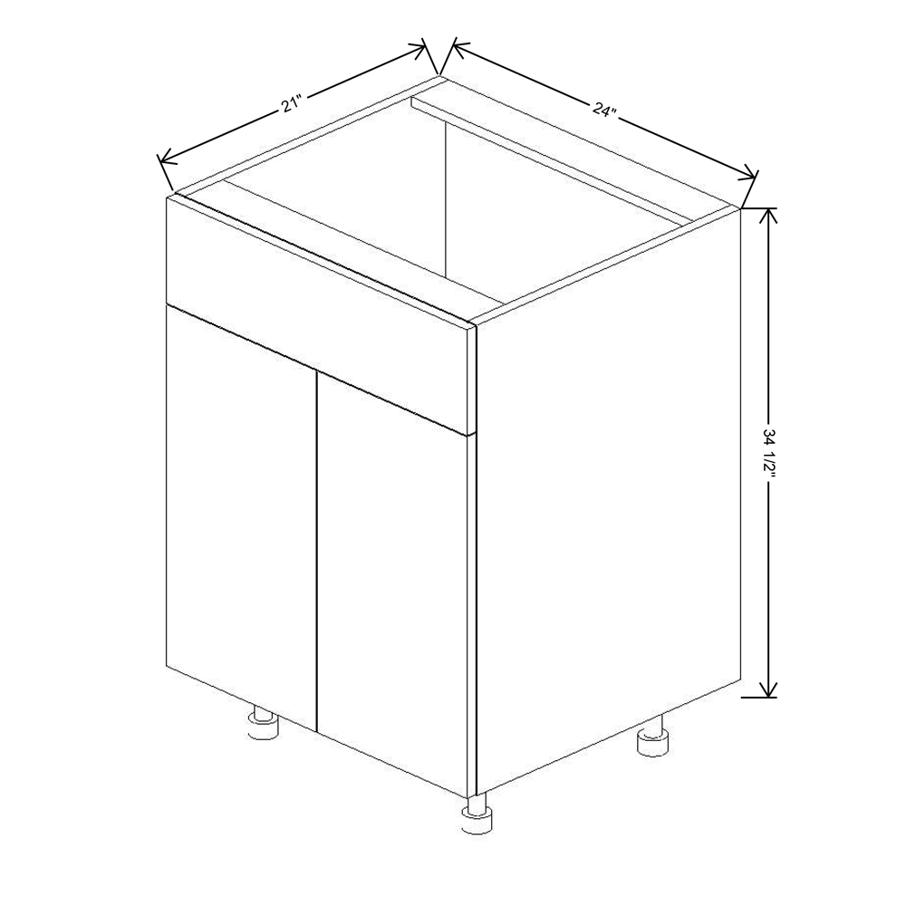 Fabuwood Illume Catalina Nocce 3 24" Width Sink Base