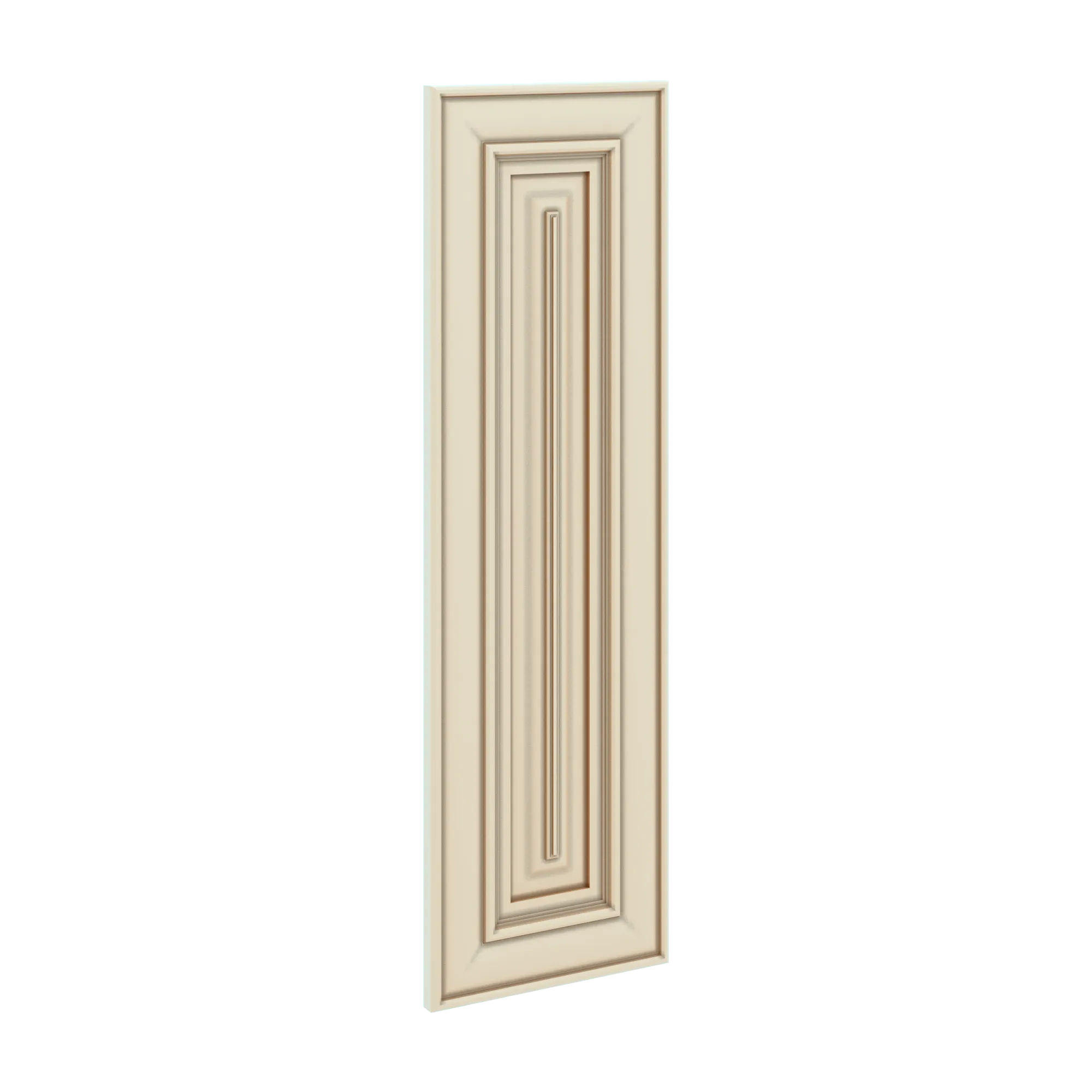 J&K Creme Glazed A7 Dummy Door Panel 09" W x 30" H