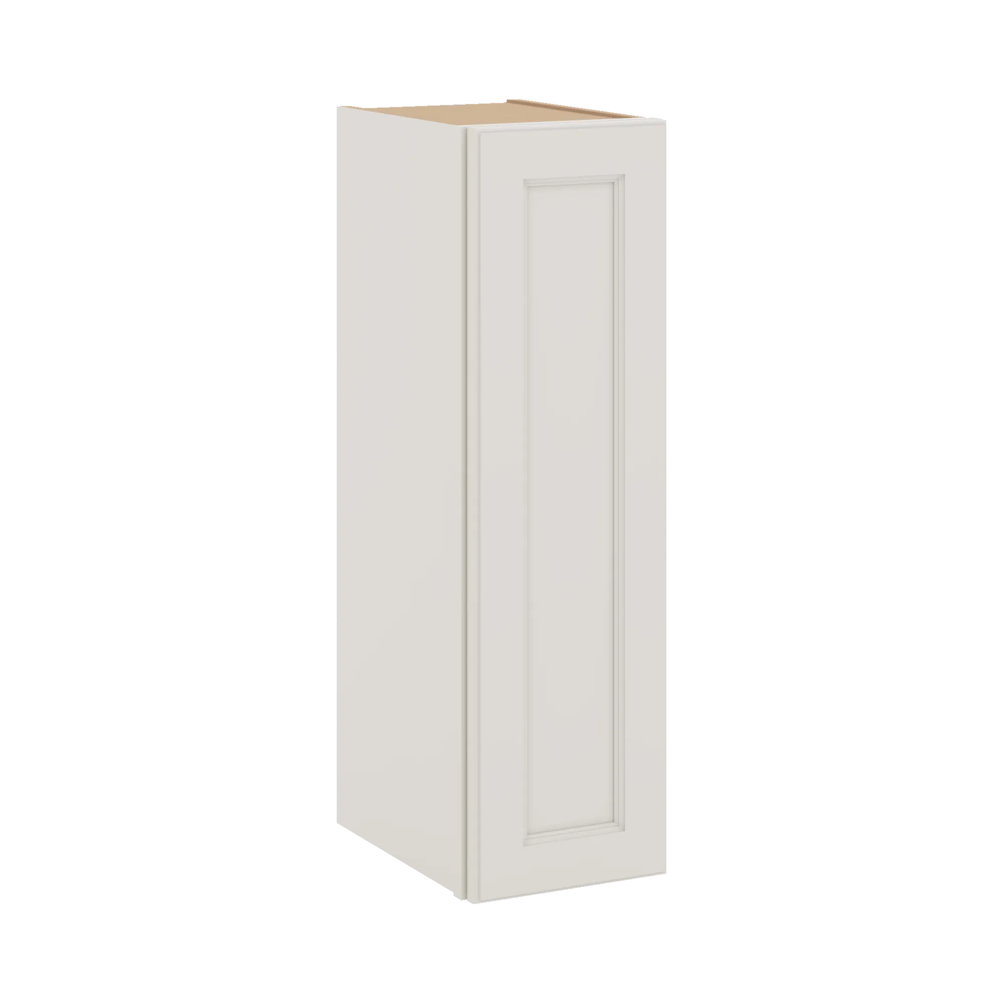 J&K Dove E1 Single Door Wall Cabinet - 09" W x 30" H