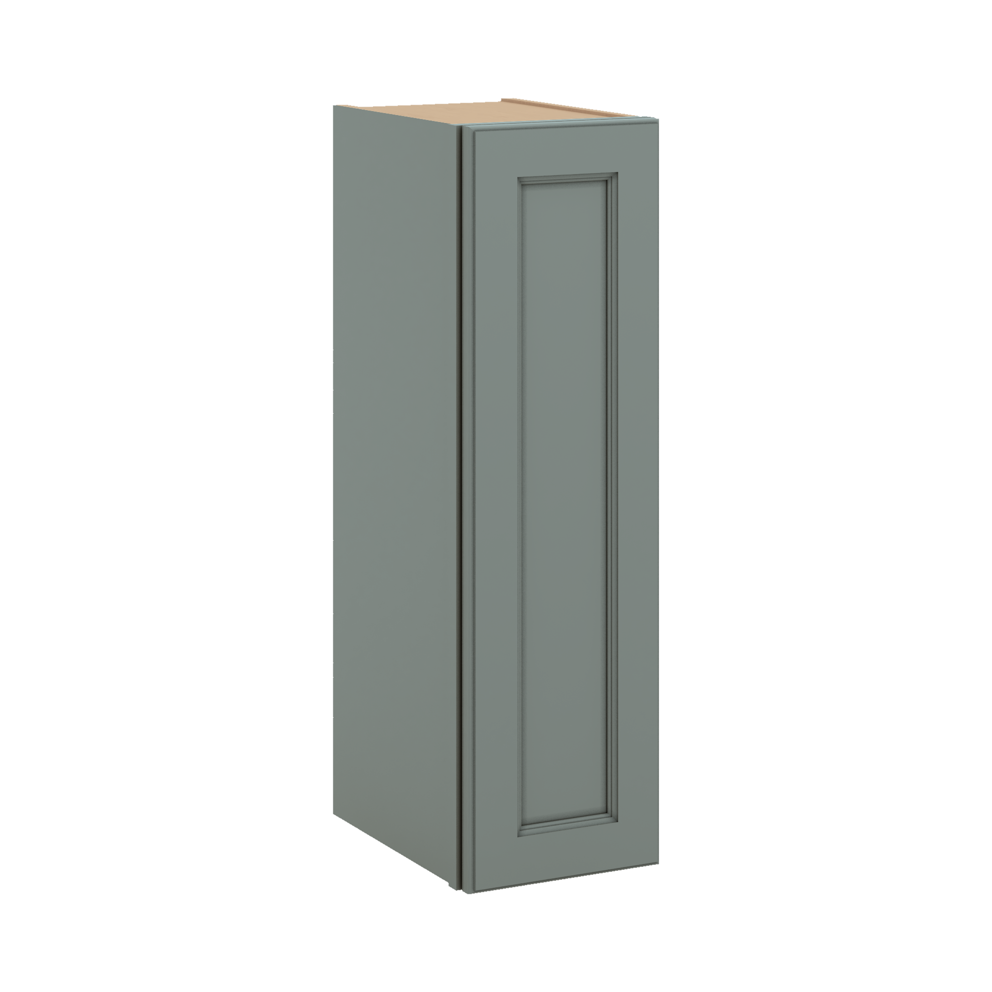 J&K Sage E3 Single Door Wall Cabinet - 09" W x 30" H