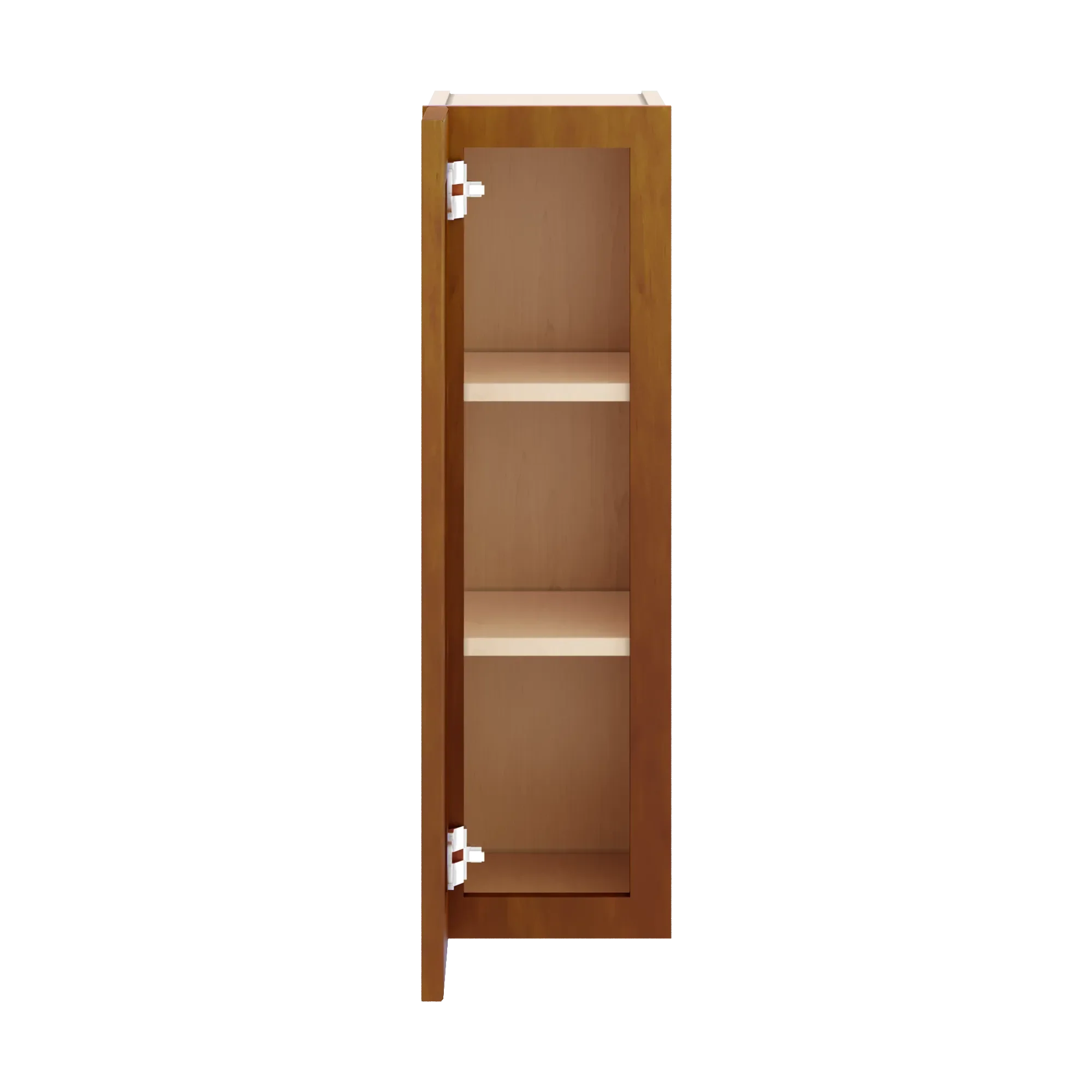 j k mocha glazed k10 single door wall cabinet 09 w x 30 h