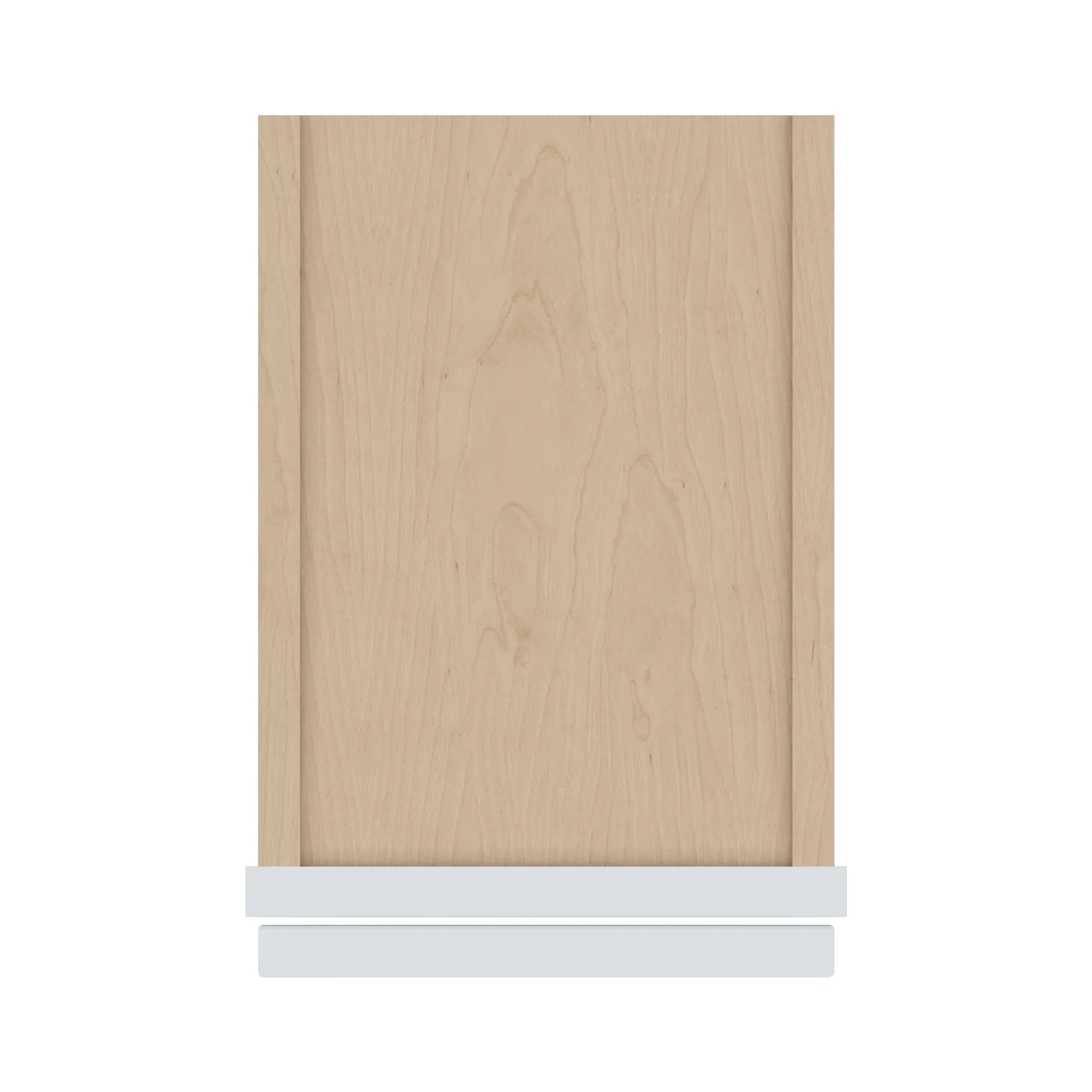 J&K White Shaker S8 Single Door Wall Cabinet   09" W x 30" H