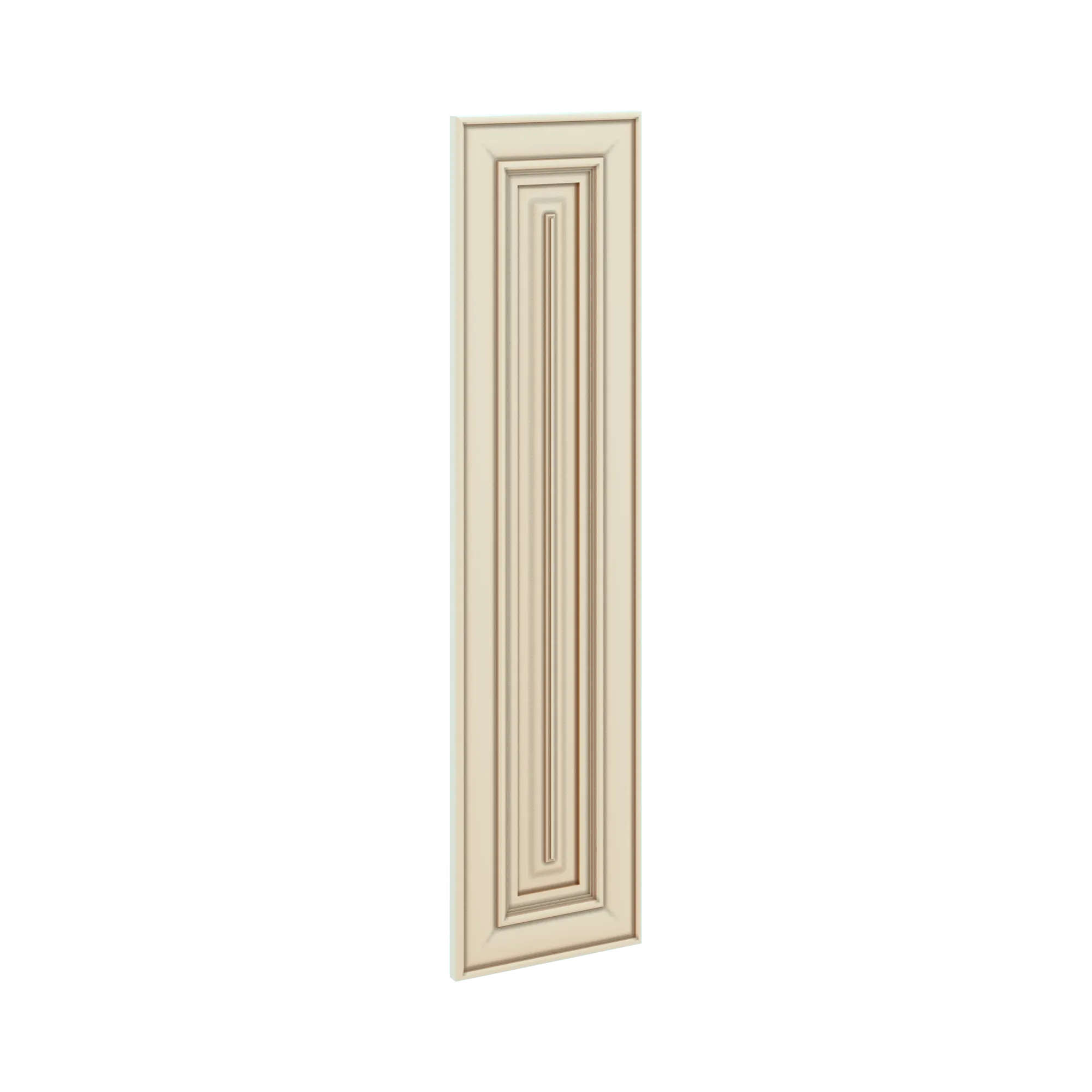 J&K Creme Glazed A7 Dummy Door Panel 09" W x 36" H
